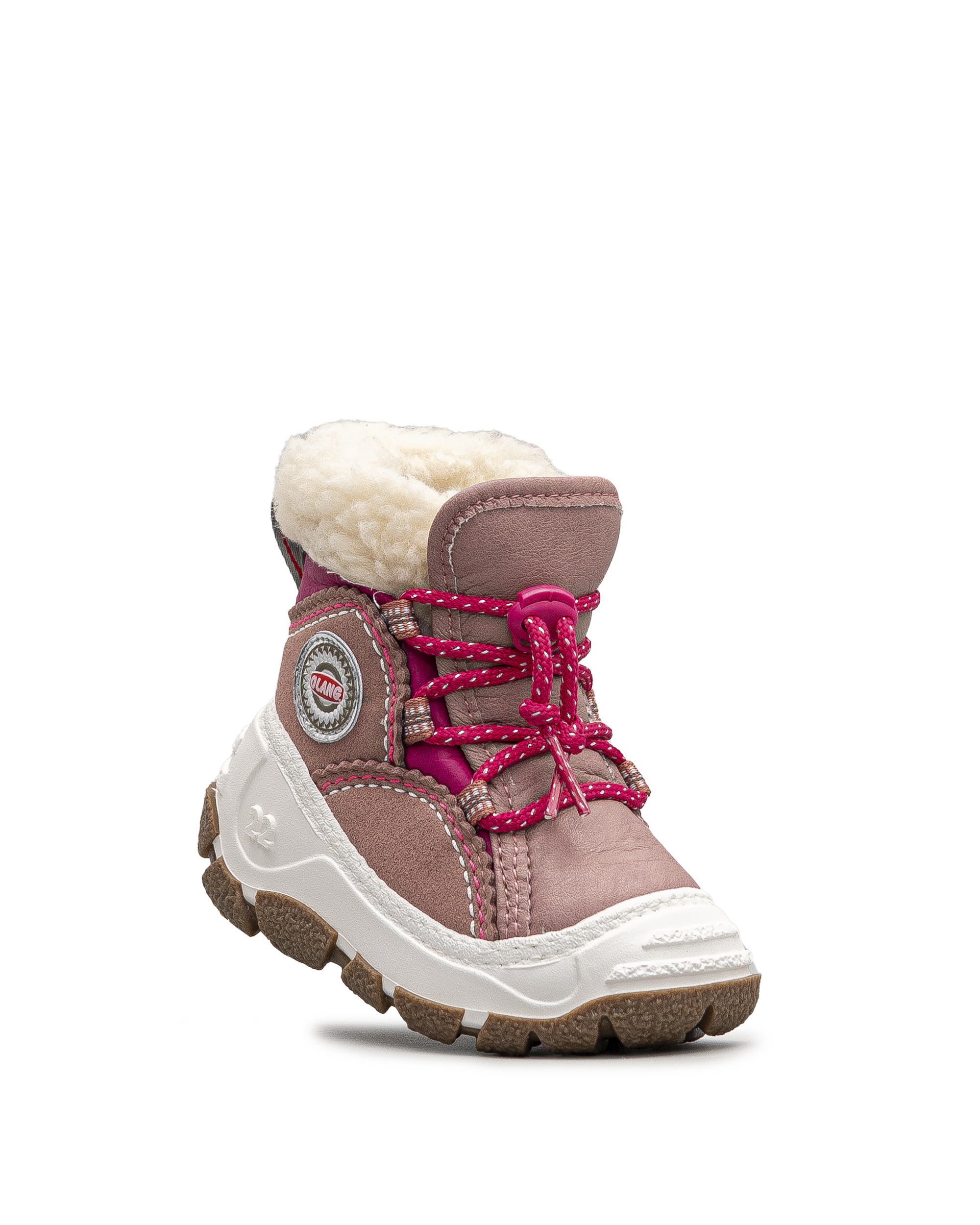 Bottes Olang roses – Chaleur et confort pour l'hiver – Chaussures