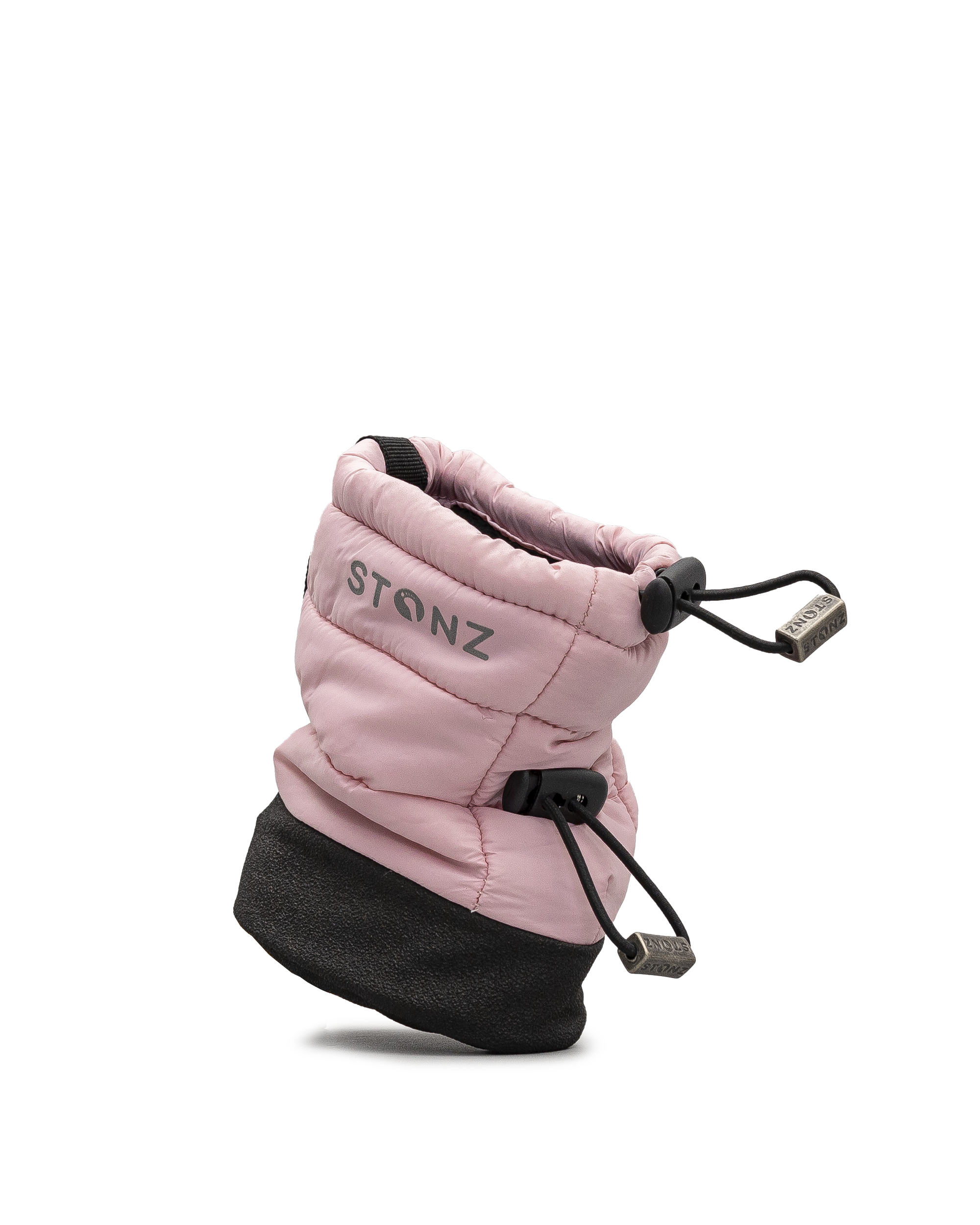 Puffer booties baby  - Rose pale - #41N-03