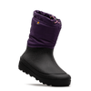 Snow shell jr - Noir&mauve - #41N-207