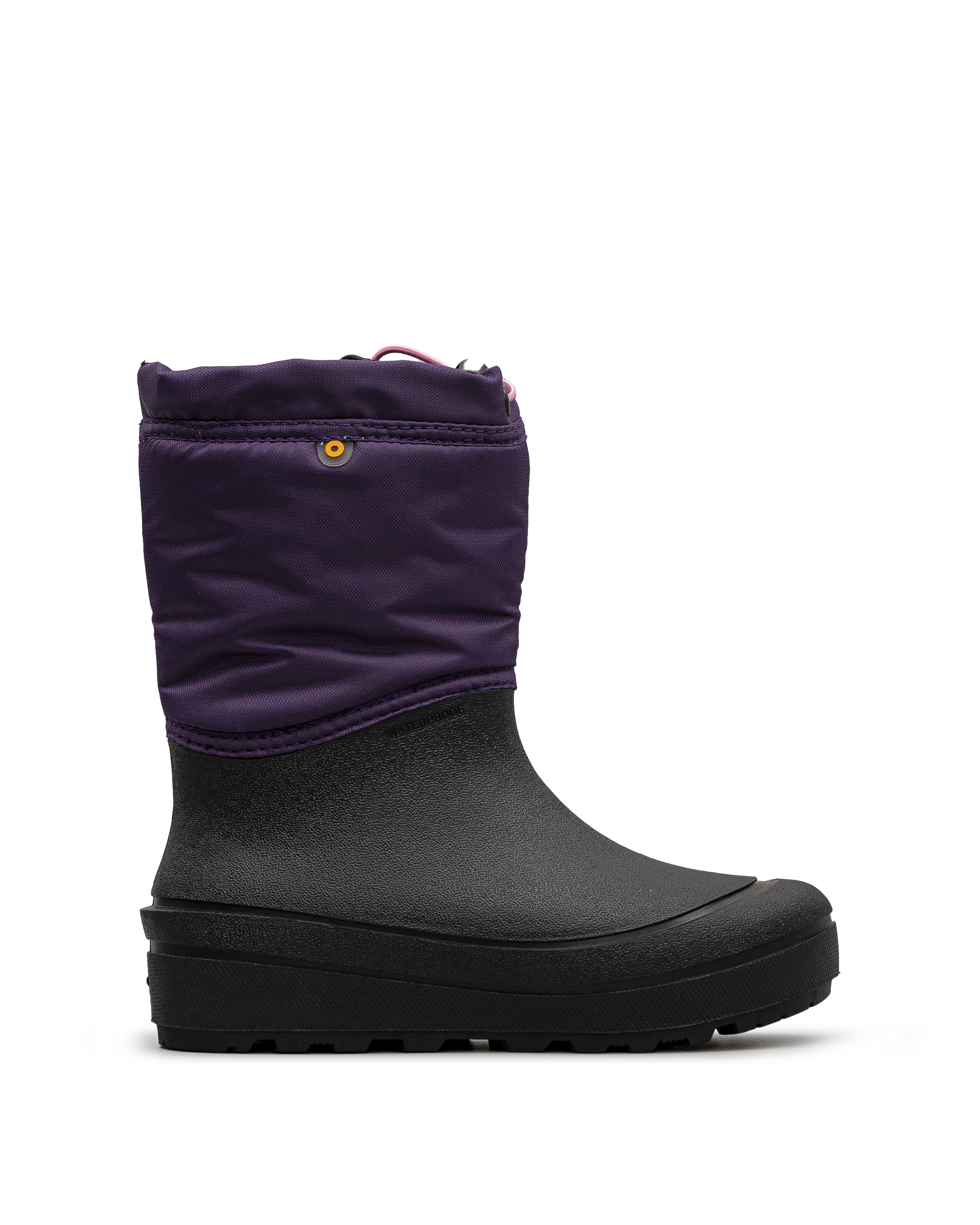 Snow shell jr - Noir&mauve - #41N-207