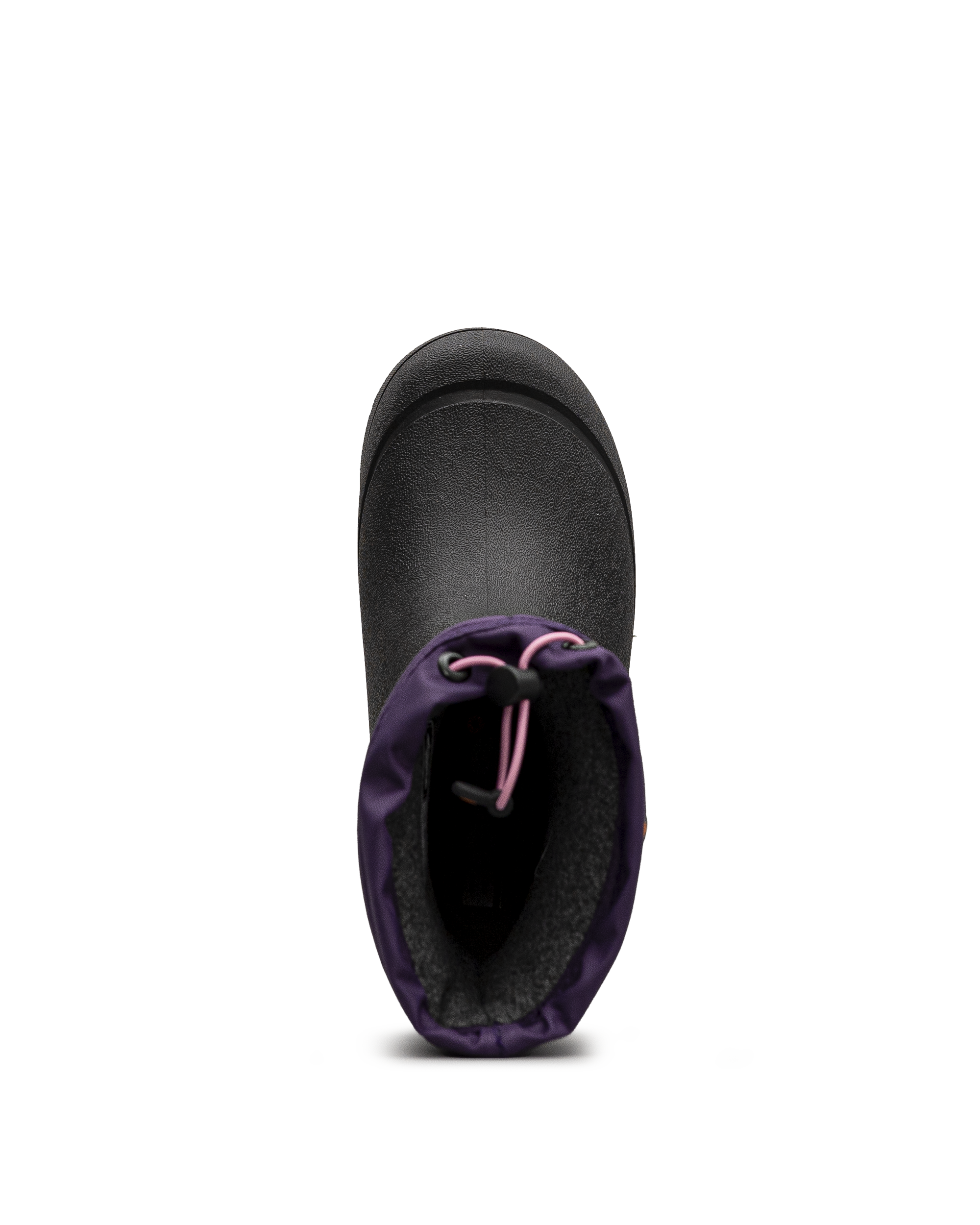 Snow shell jr - Noir&mauve - #41N-207