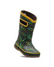 Rainboot tall ps jr - Vert/jaune - #41P-01