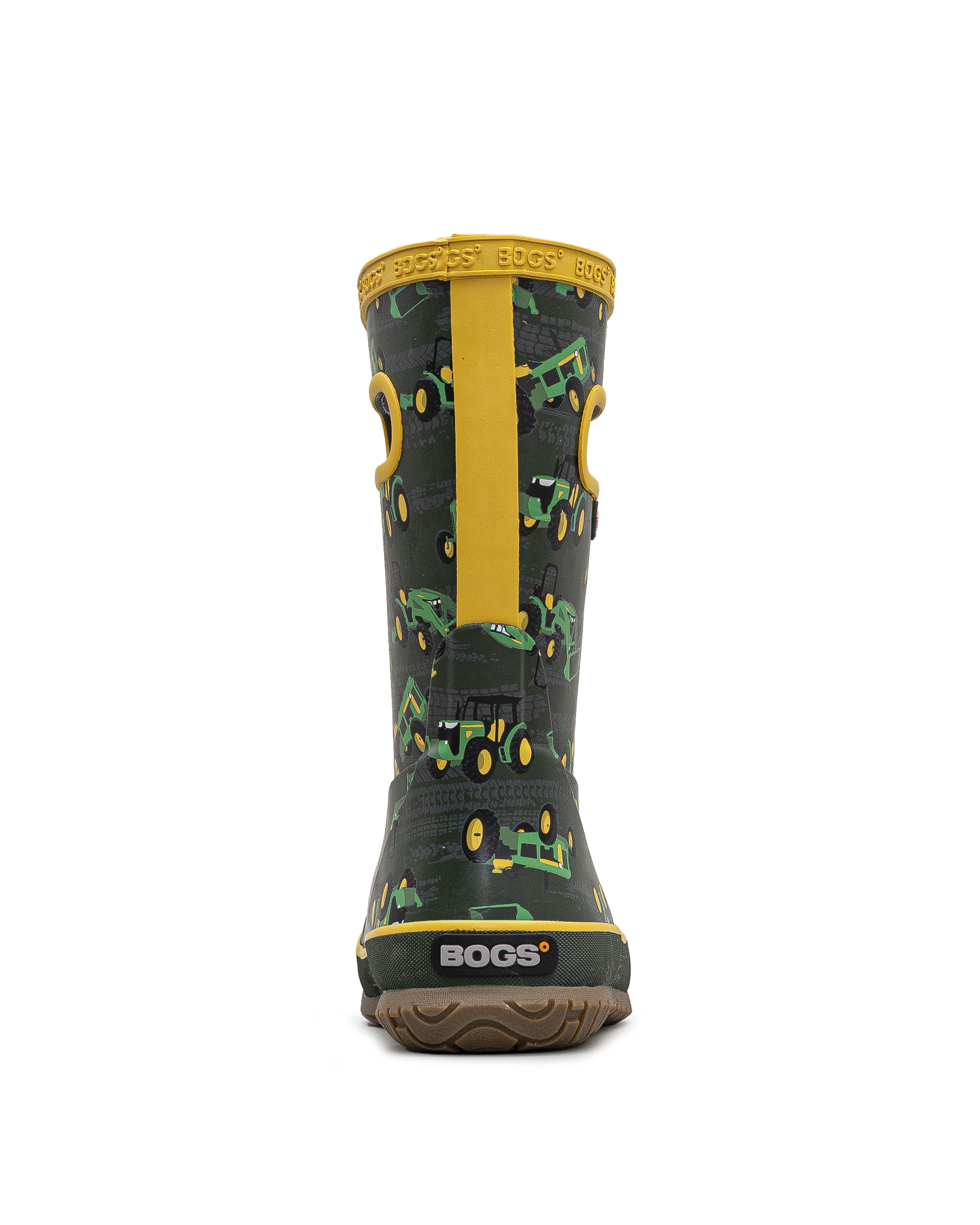 Rainboot tall ps jr - Vert/jaune - #41P-01