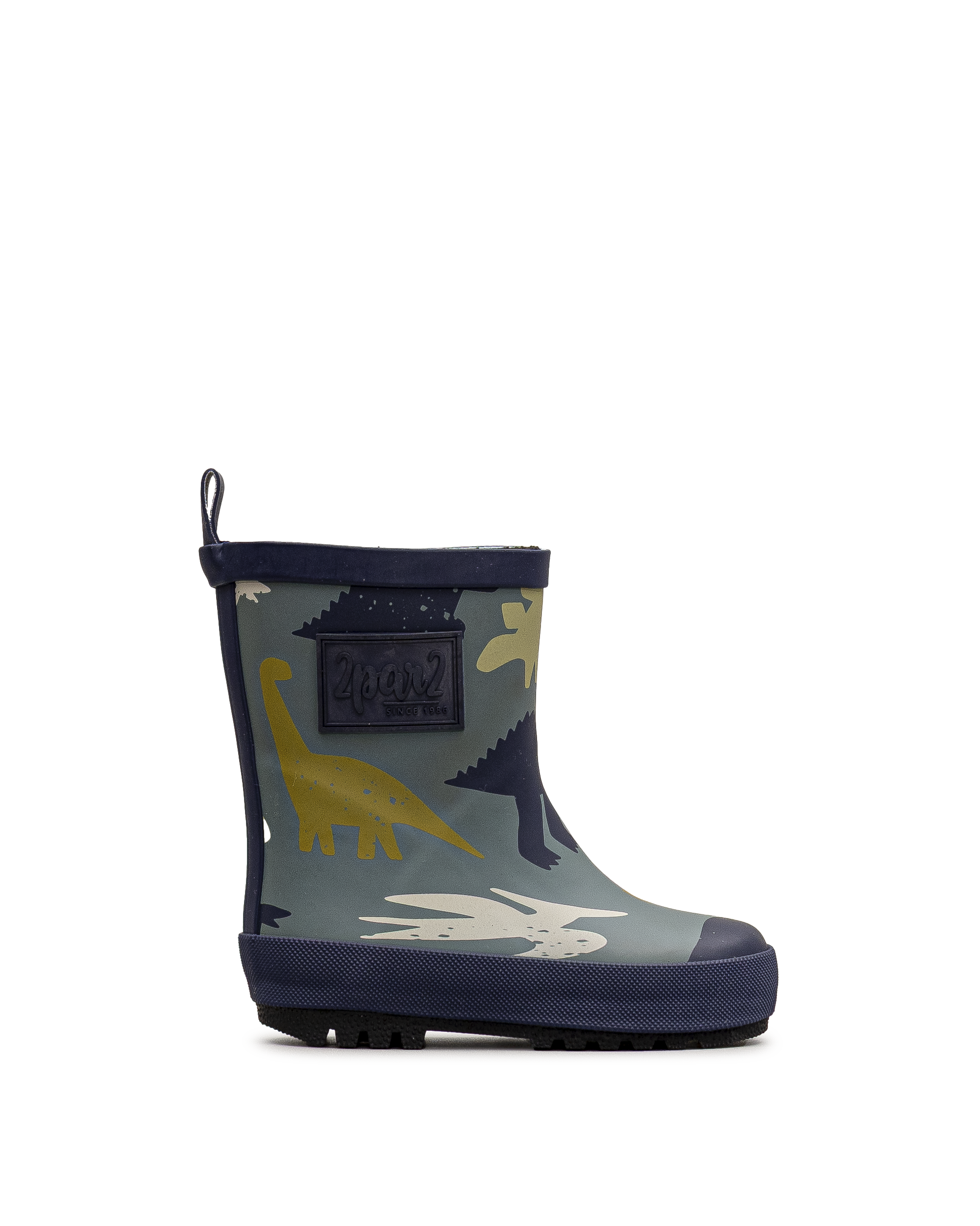 Rain boots td ps - Gris/bleu  - #41P-03