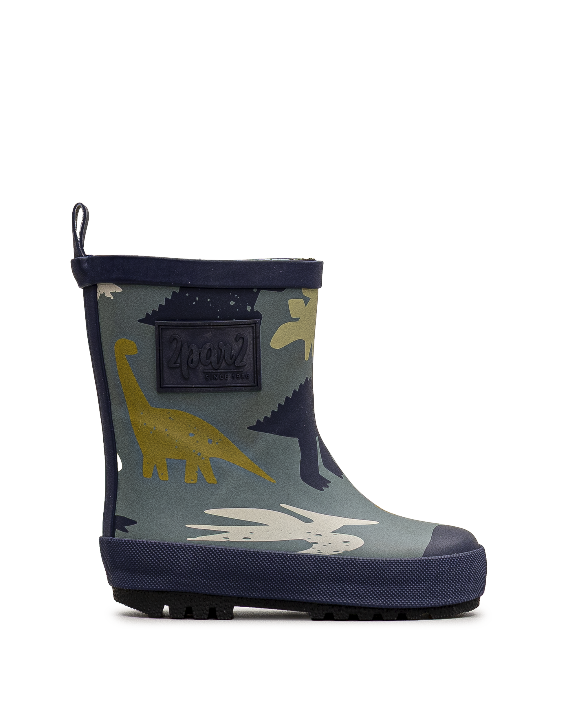 Rain boots td ps - Gris/bleu  - #41P-03
