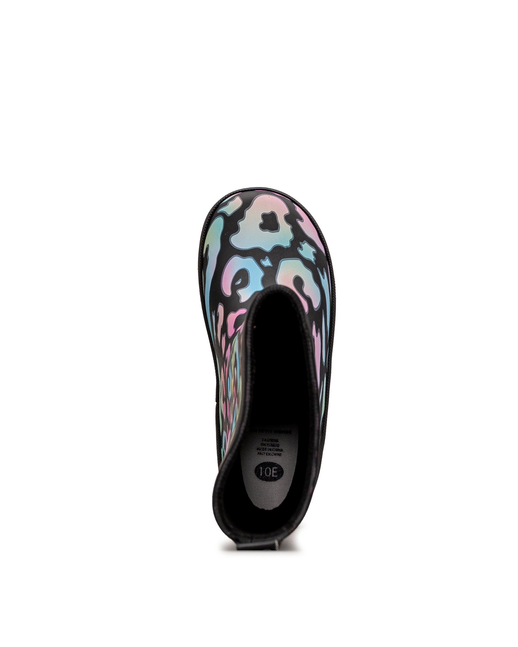 Rain boots td ps - Leopard noir - #41P-03