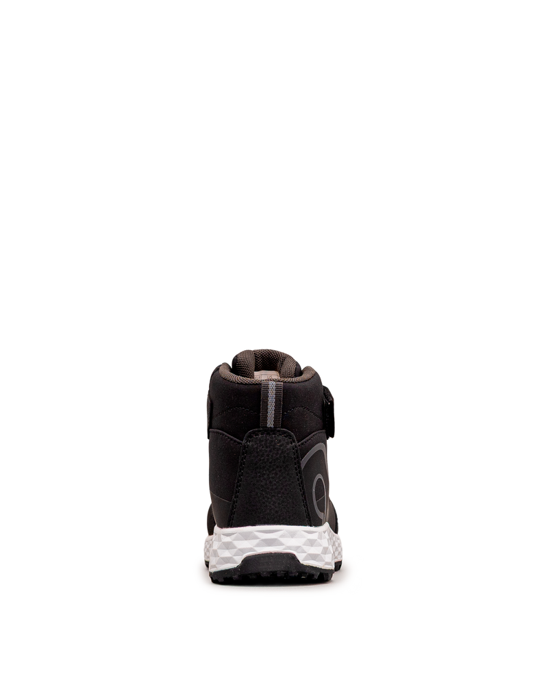 Vue arrière de la chaussure Reima Hipien PS JR noire pour enfants