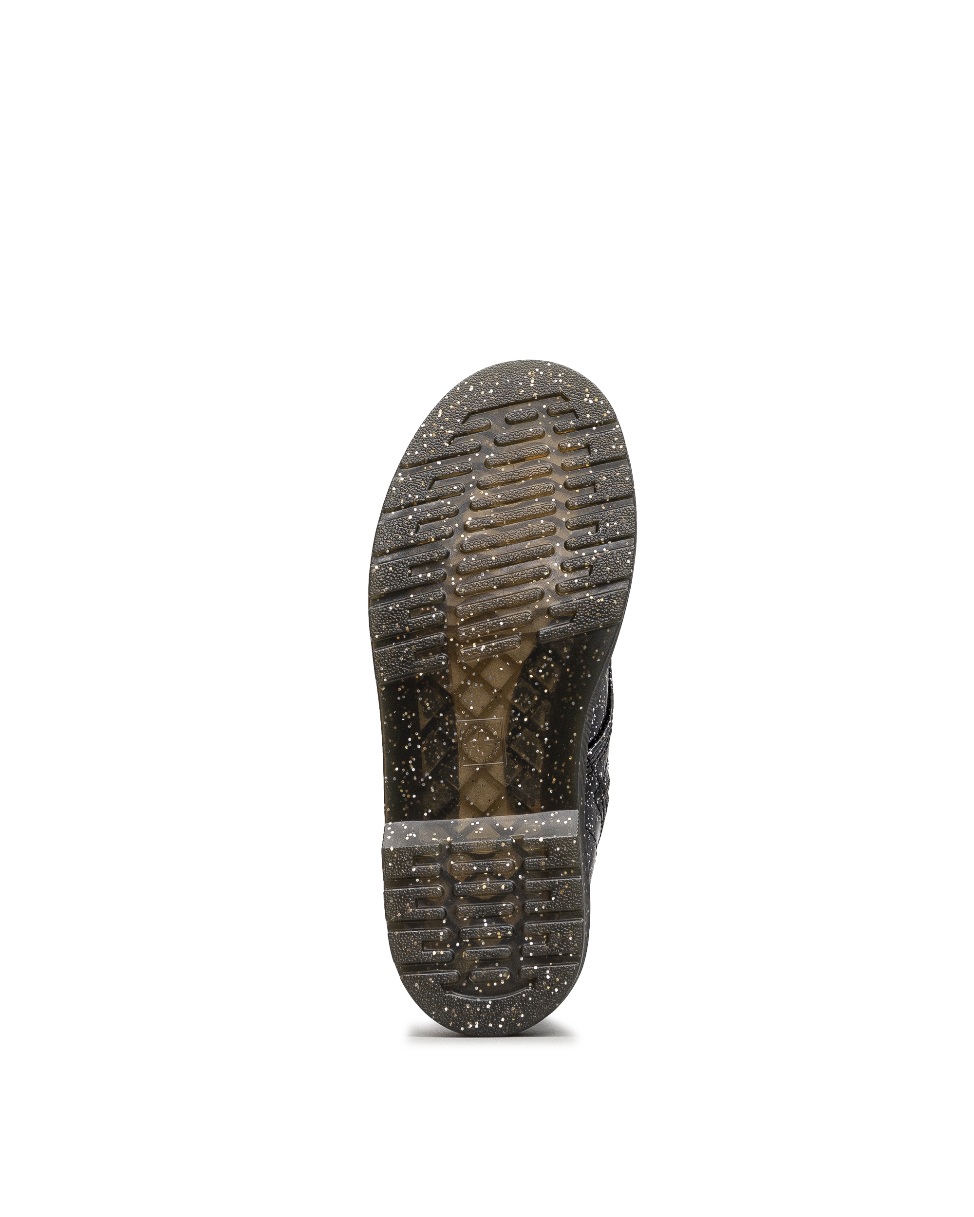 Dr. Martens Bottes mode unisexe pour enfant 1460 Glitter Junior (tout-petit), Noir/blanc Dr. Martens Bottes mode unisexe pour enfant 1460 Glitter Junior (tout-petit), Noir/blanc