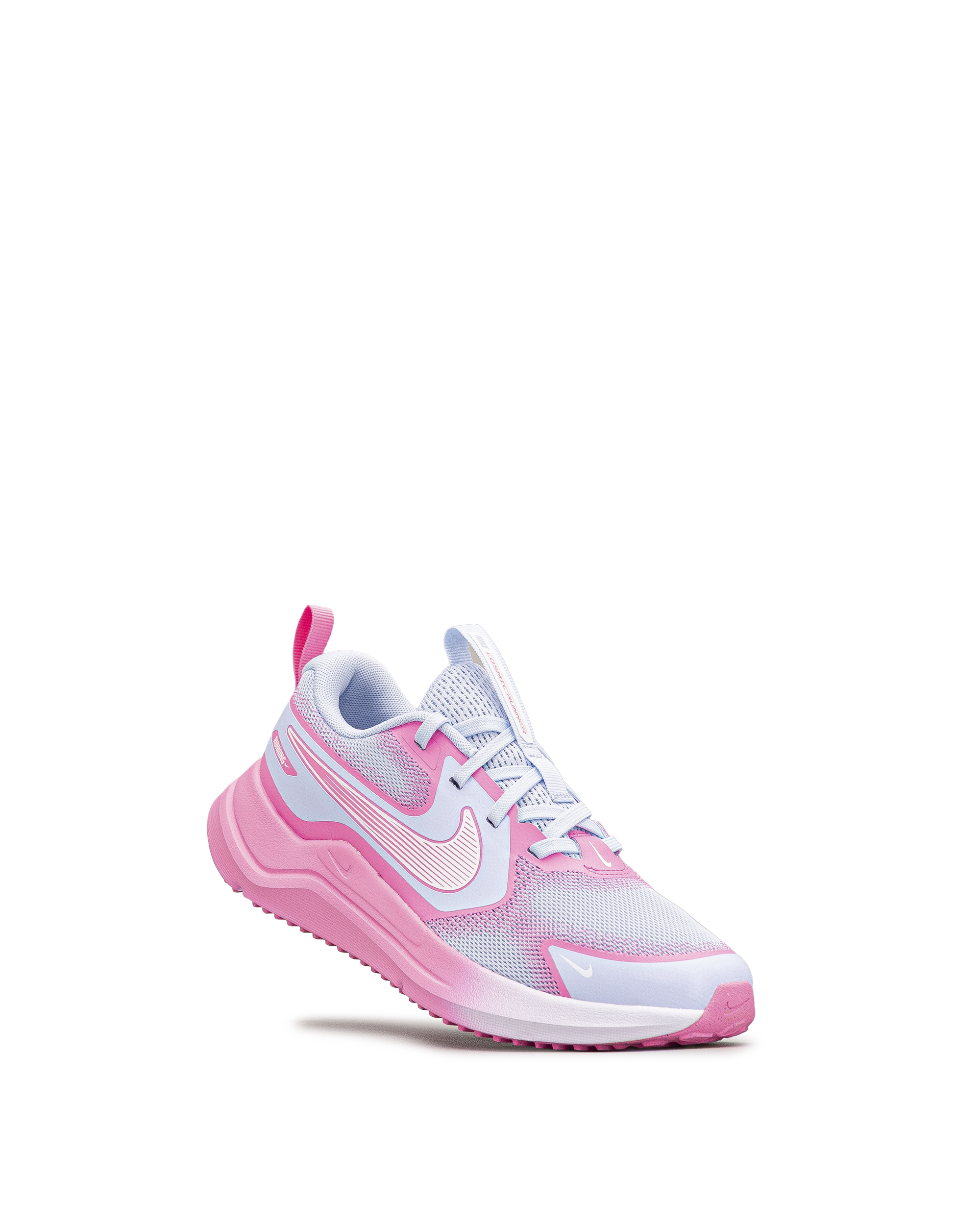 Cosmic runner swoosh jr - Bleu/rose  - #43E-75