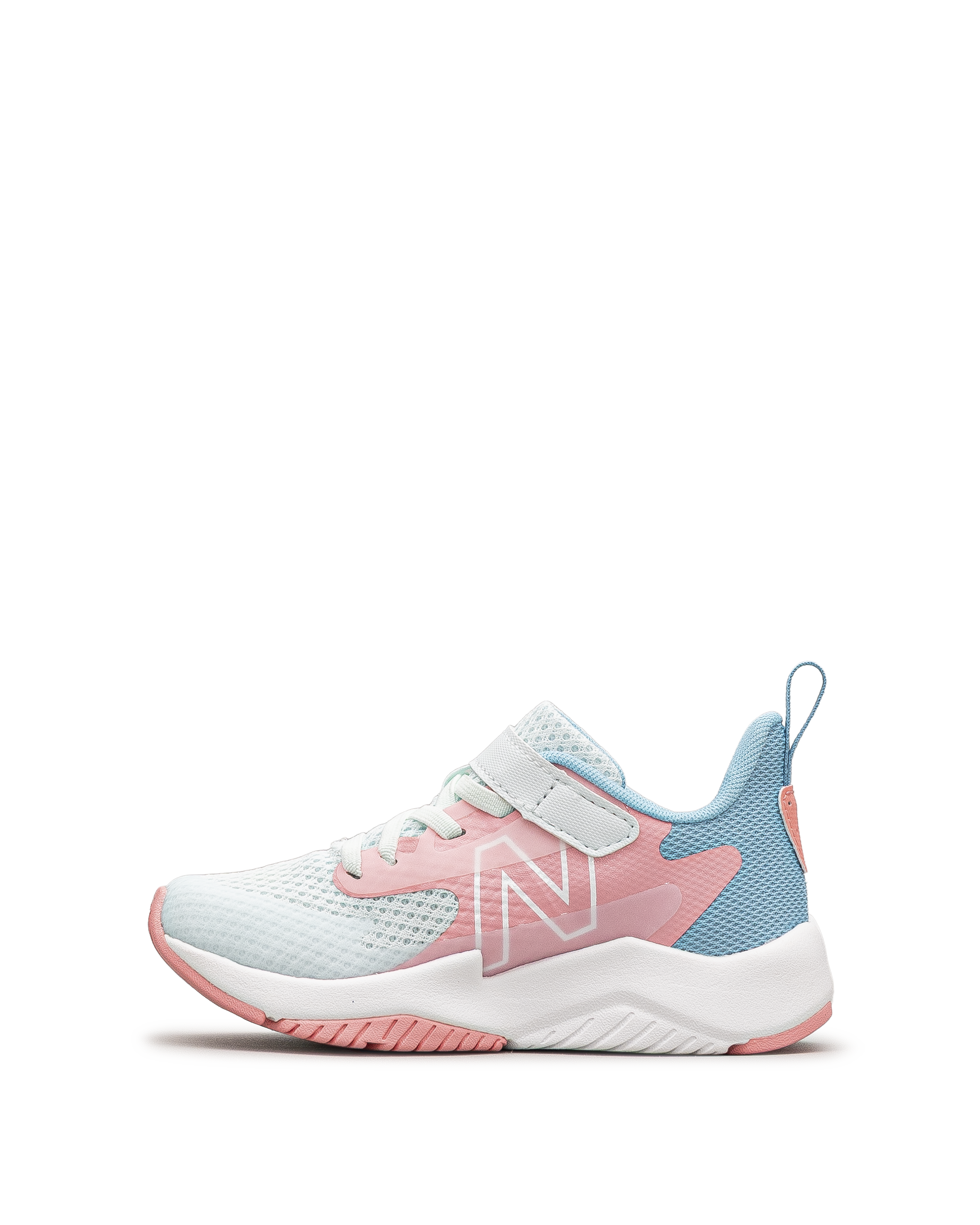 Rave run v2 ps - Bleu/rose - #43E-96