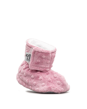 Pantoufle minky - Rose - #45P-01