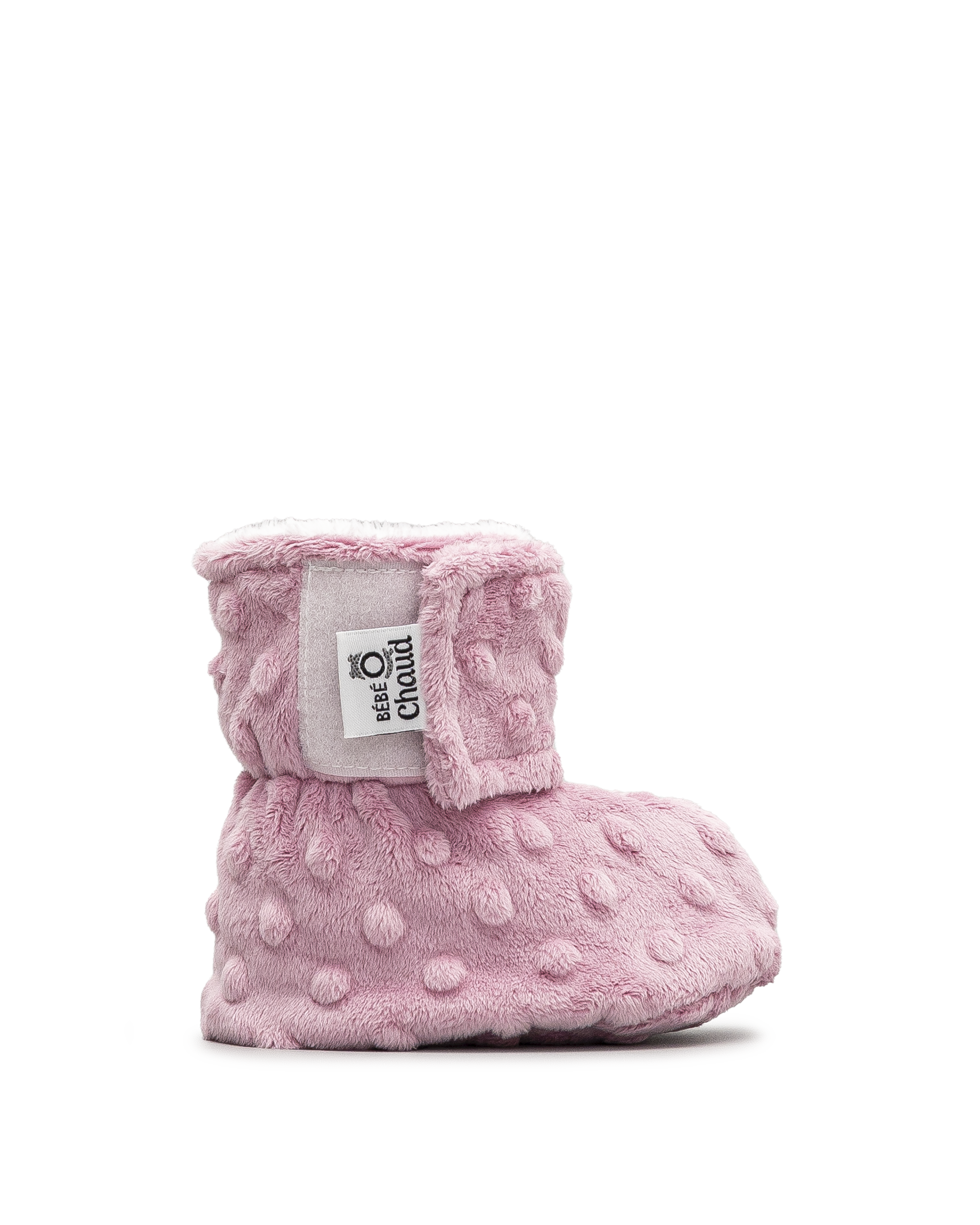 Pantoufle minky - Rose - #45P-03