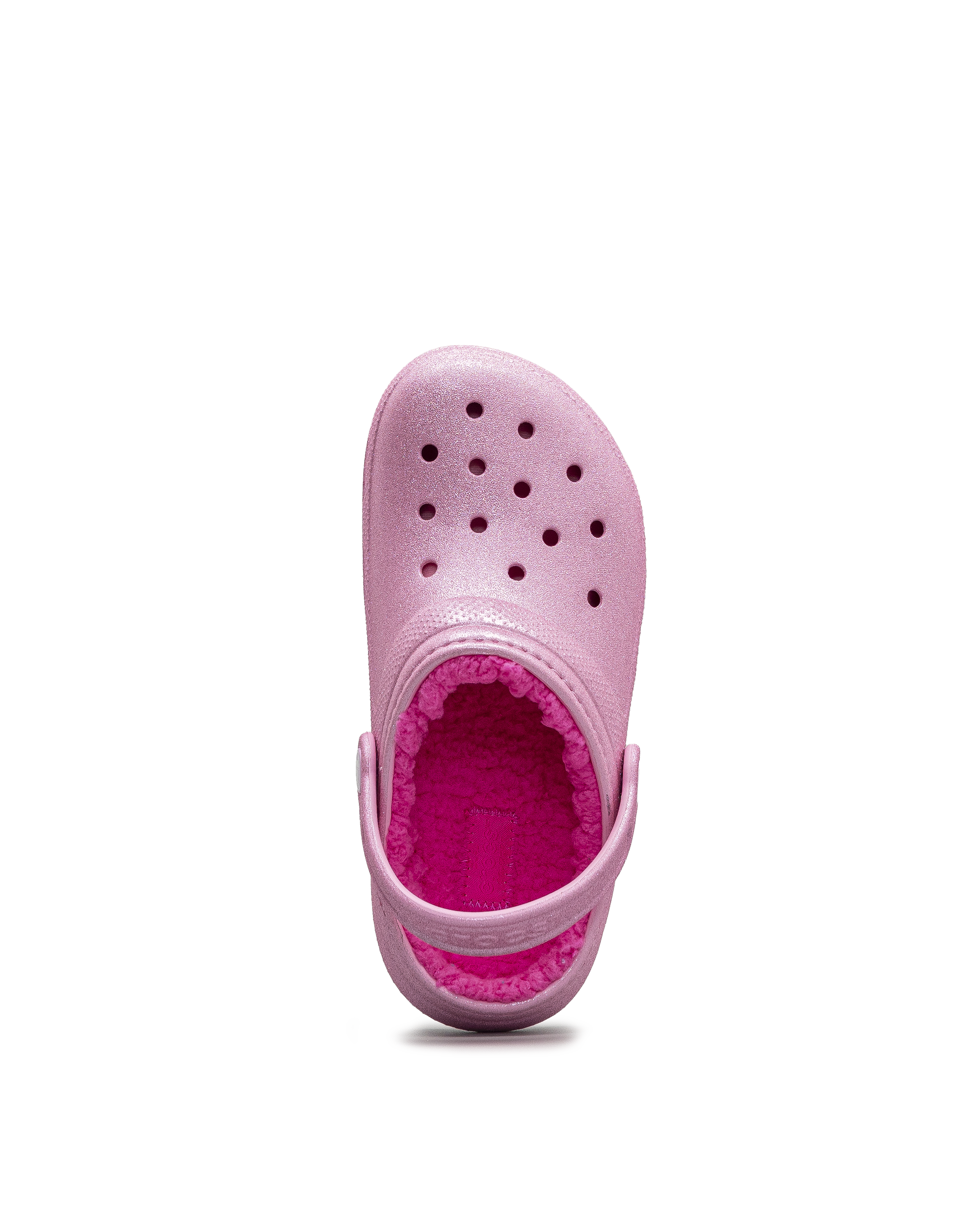 Lined glitter clog jr  - Rose - #45P-08