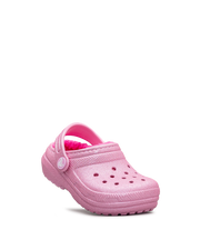 Lined glitter clog td  - Rose - #45P-12