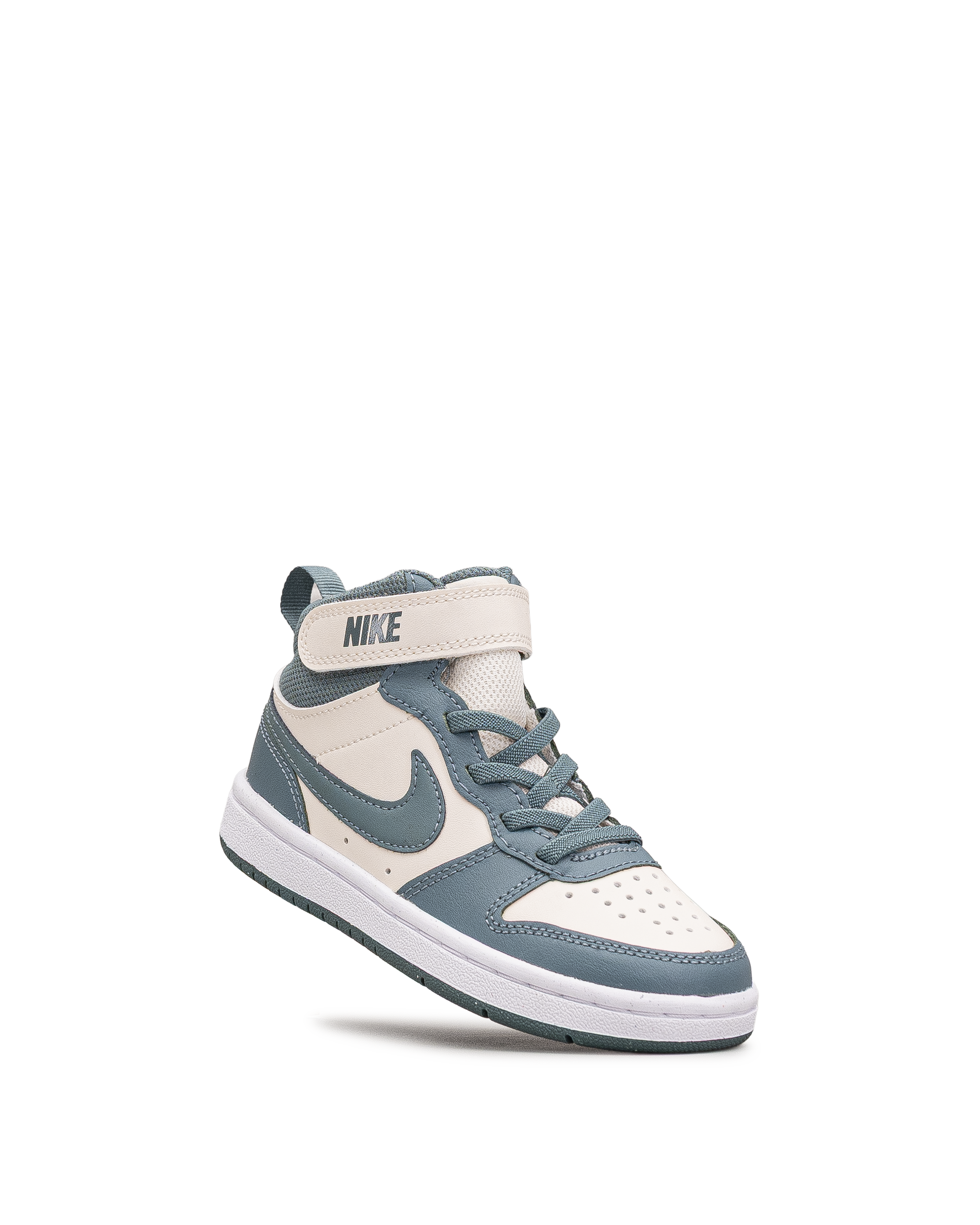 Court borough mid 2 ps  - Bleu/beige - #45Y-03