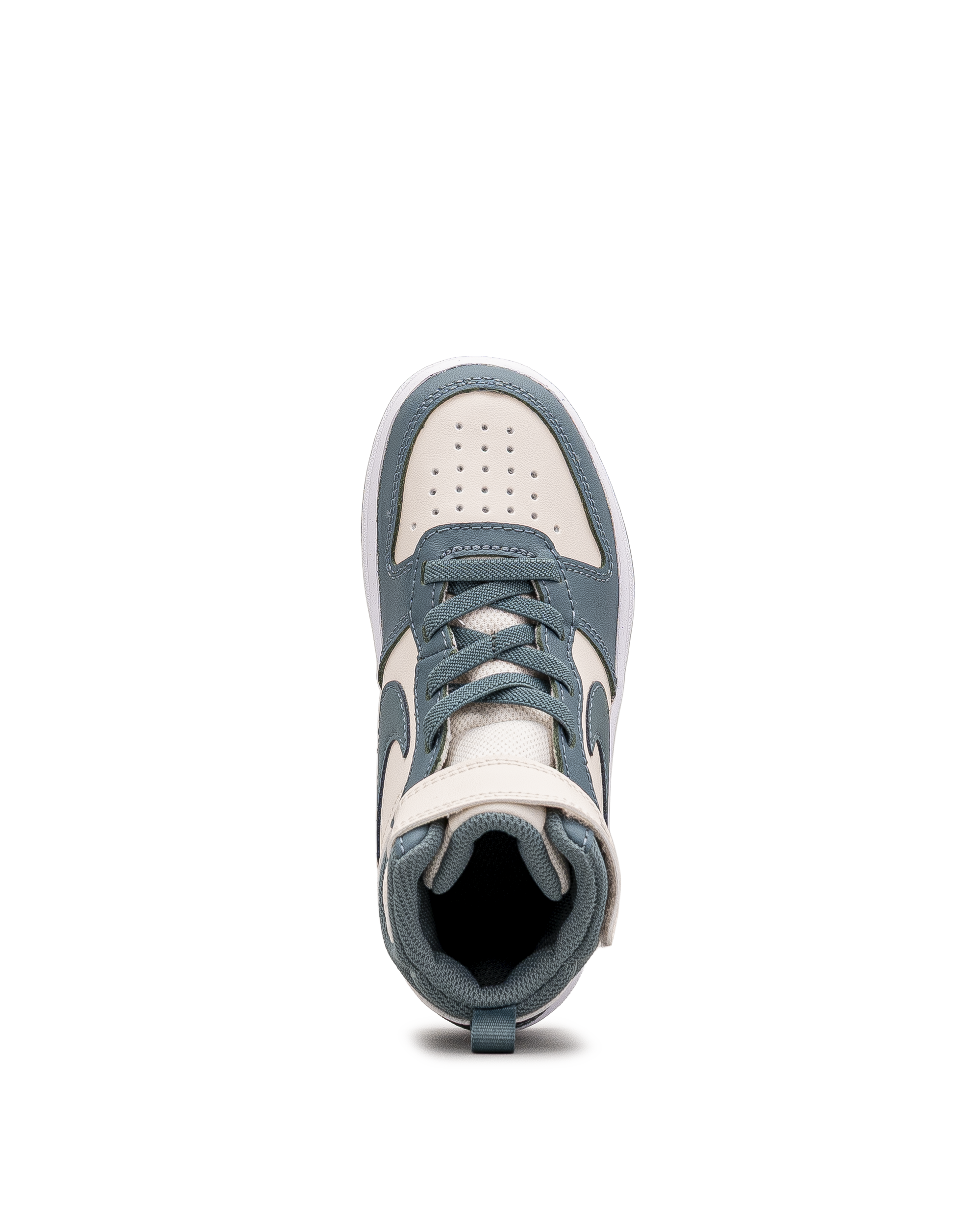 Court borough mid 2 ps  - Bleu/beige - #45Y-03