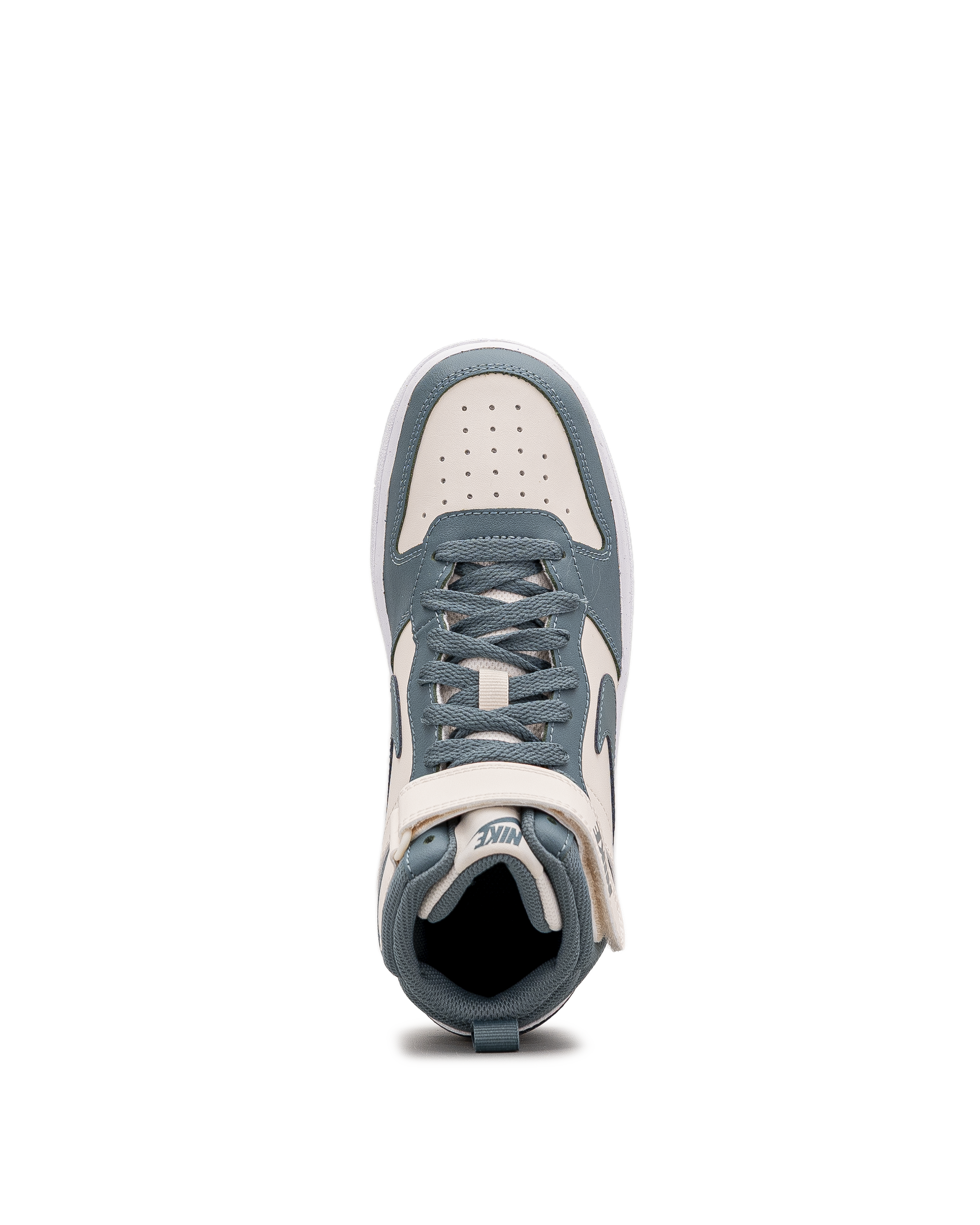 Court borough mid 2 jr  - Bleu/beige - #45Y-11