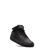 Court borough mid 2 jr  - Noir uni - #45Y-11