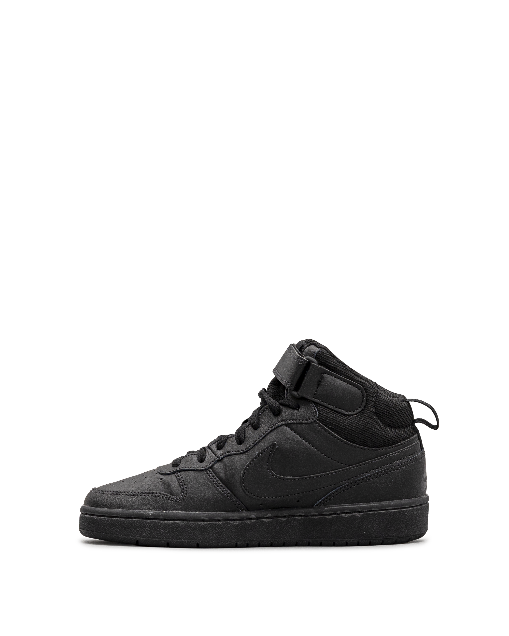 Court borough mid 2 jr  - Noir uni - #45Y-11