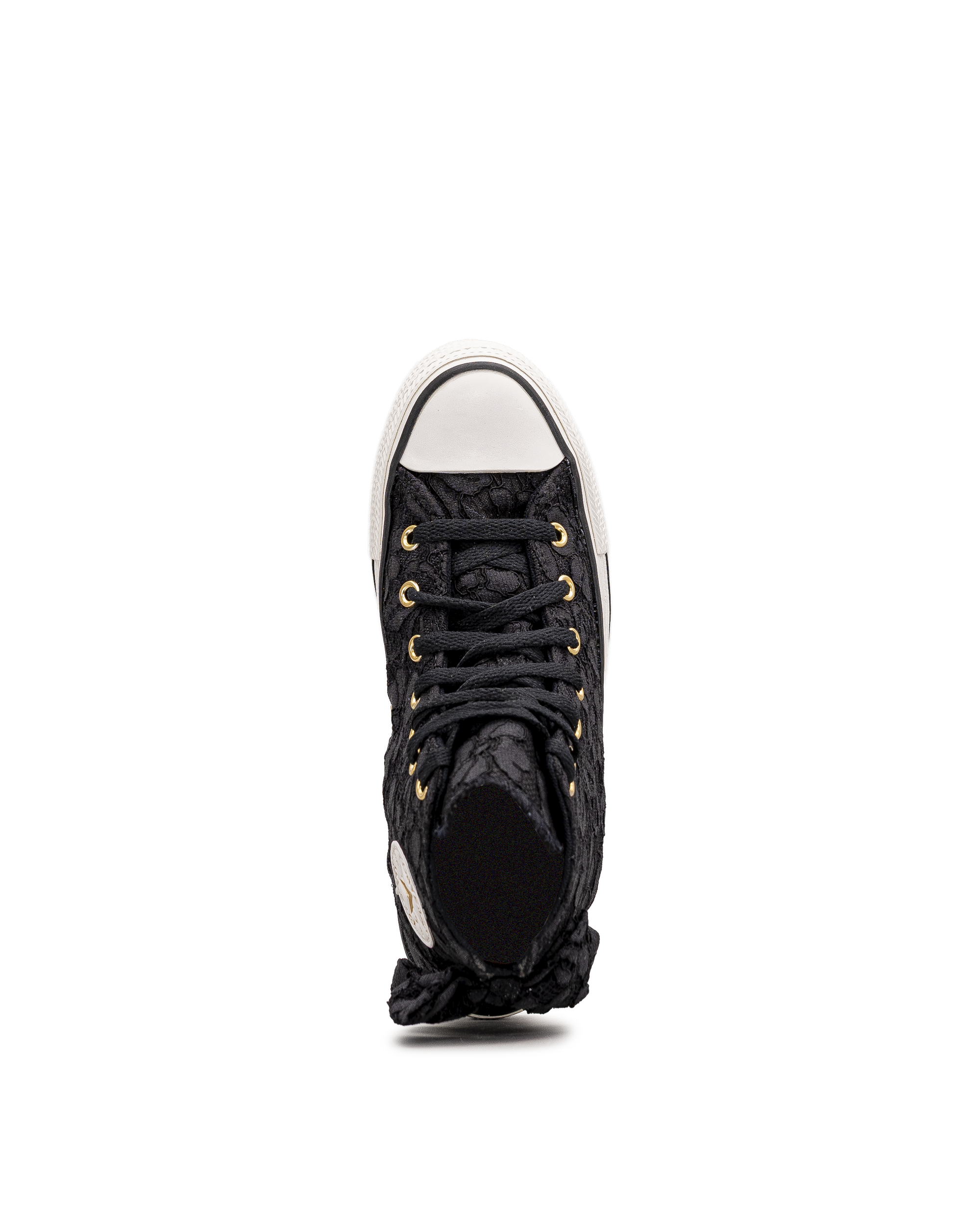 Ctas bows lace ht jr  - Noir - #45Y-77