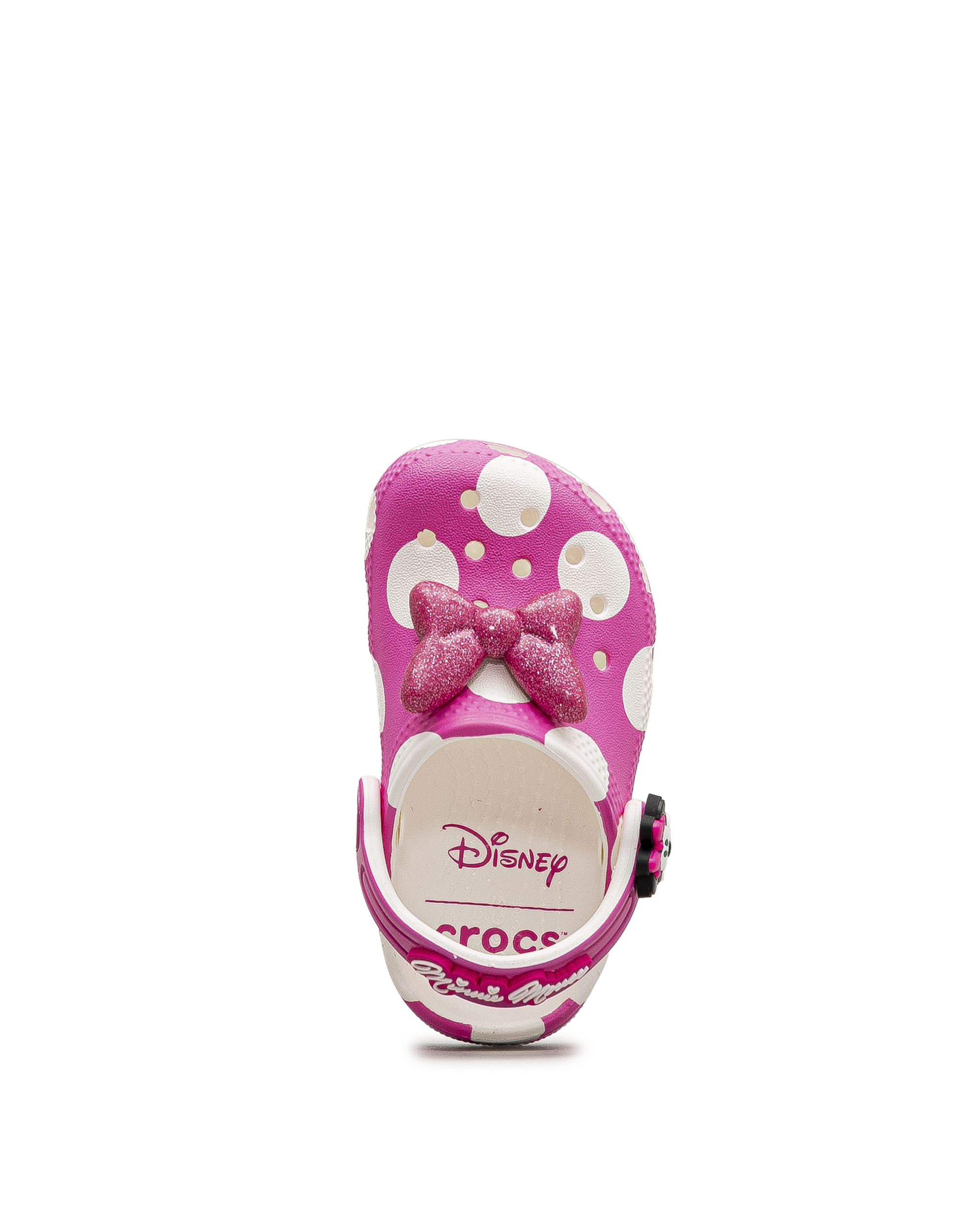 Classic clog minnie  - Blanc&rose - #46W-21