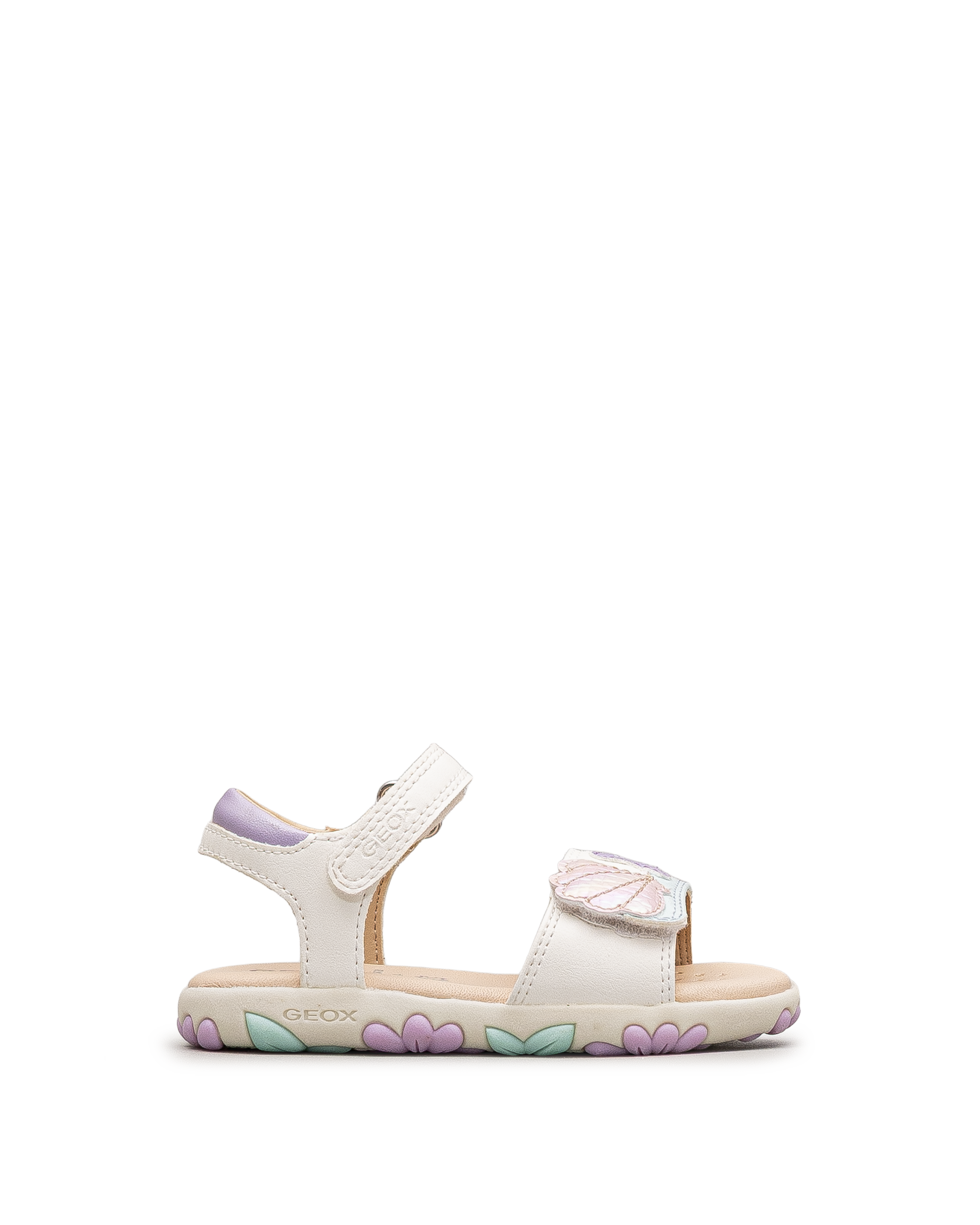J sandal haiti girl td ps - Blanc&rose - #48C-03
