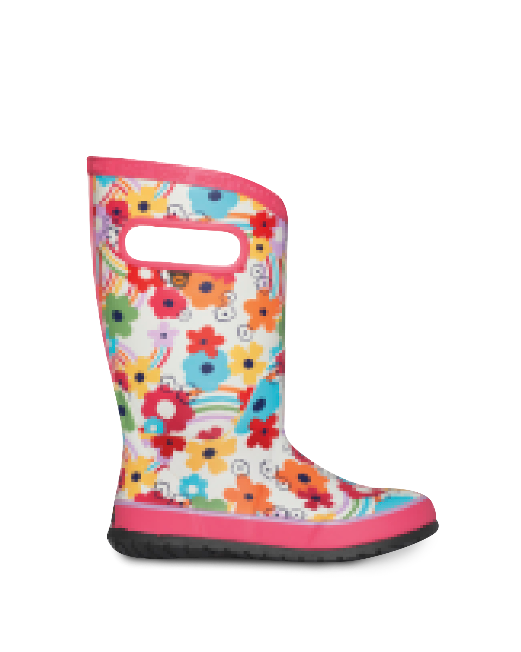 rainboot rainbow flower - Multicolore - #61P-1399