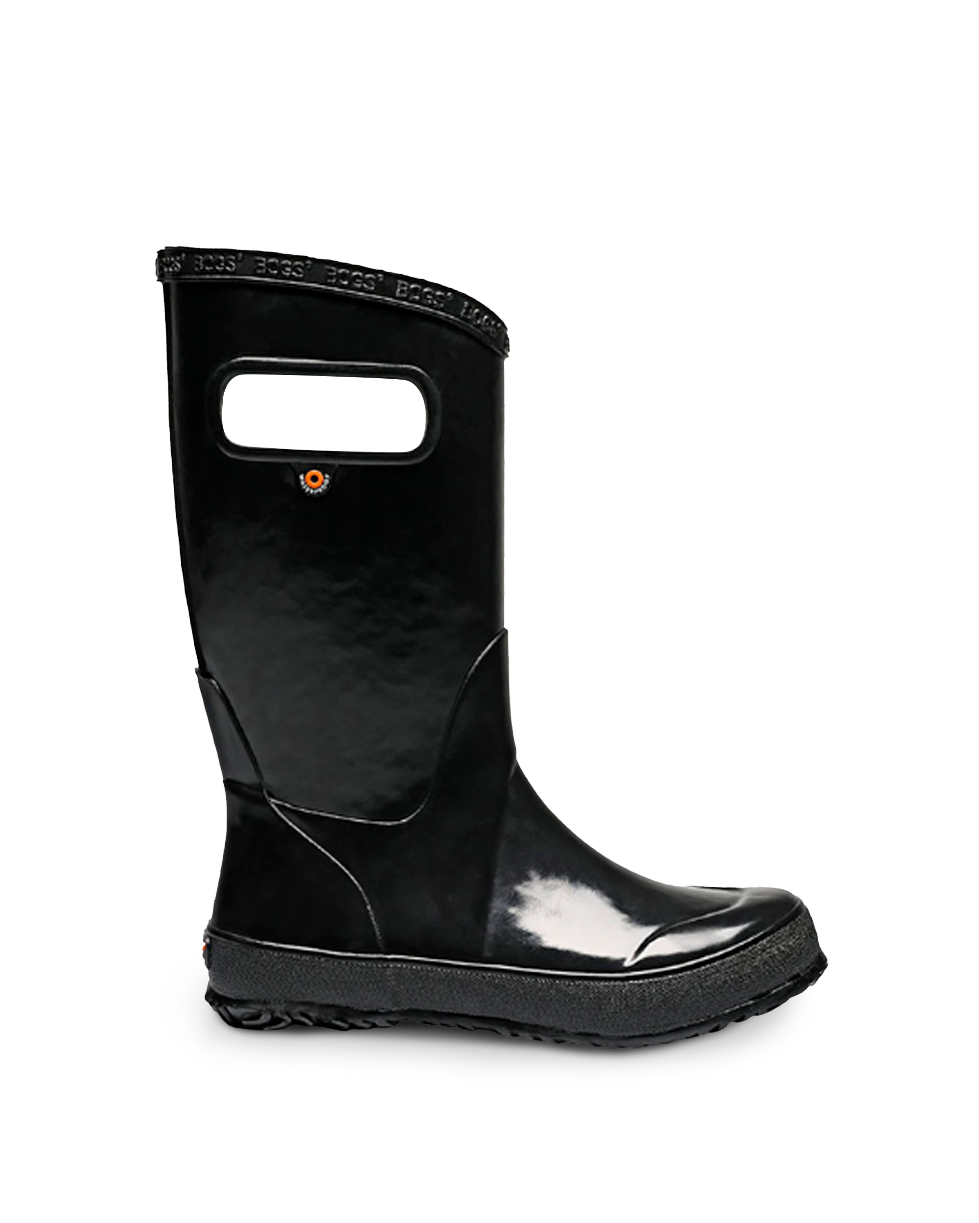 Rainboot solid ps jr  - Noir - #61P-747