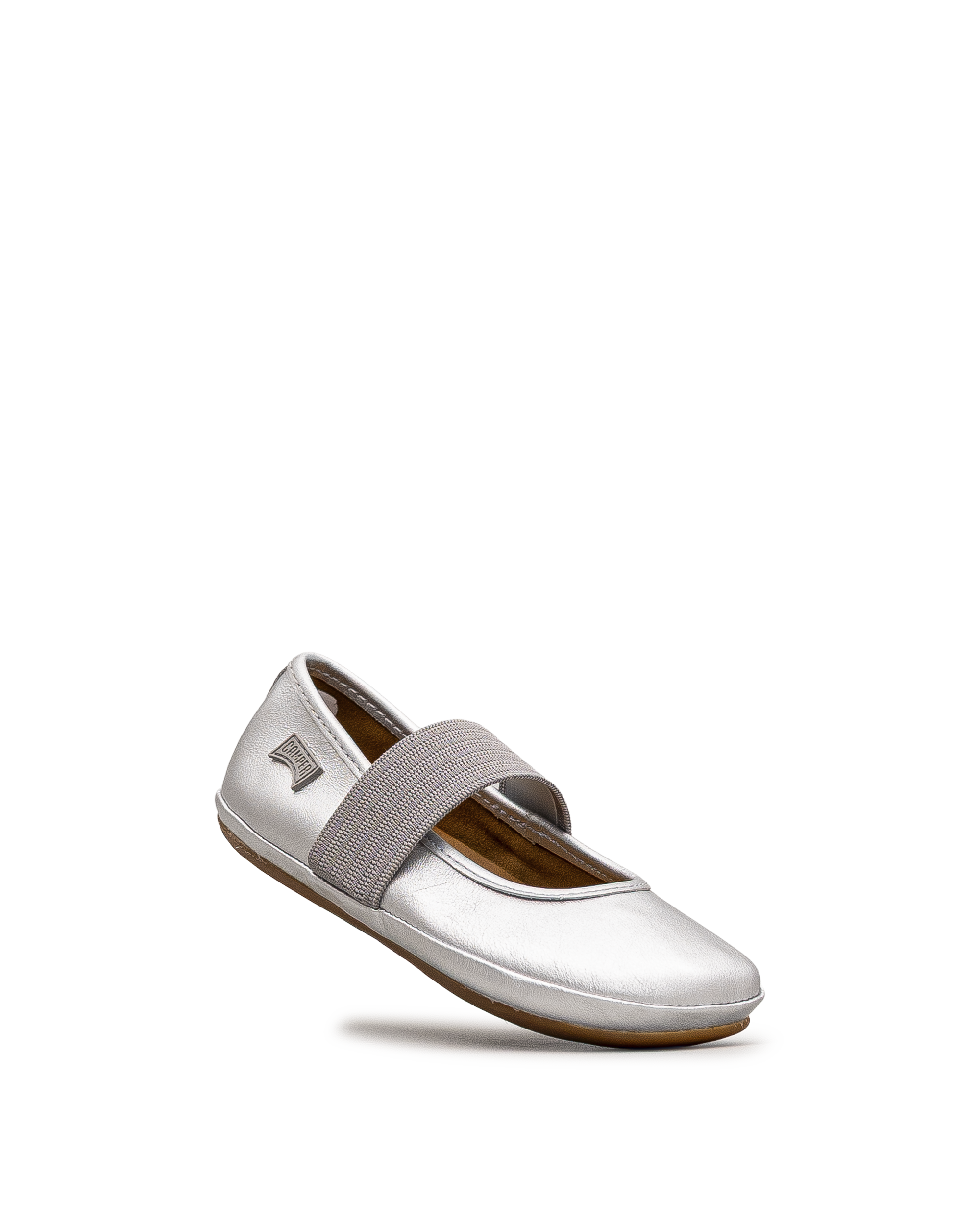 Right kids ballerinas - Argent - #65G-04