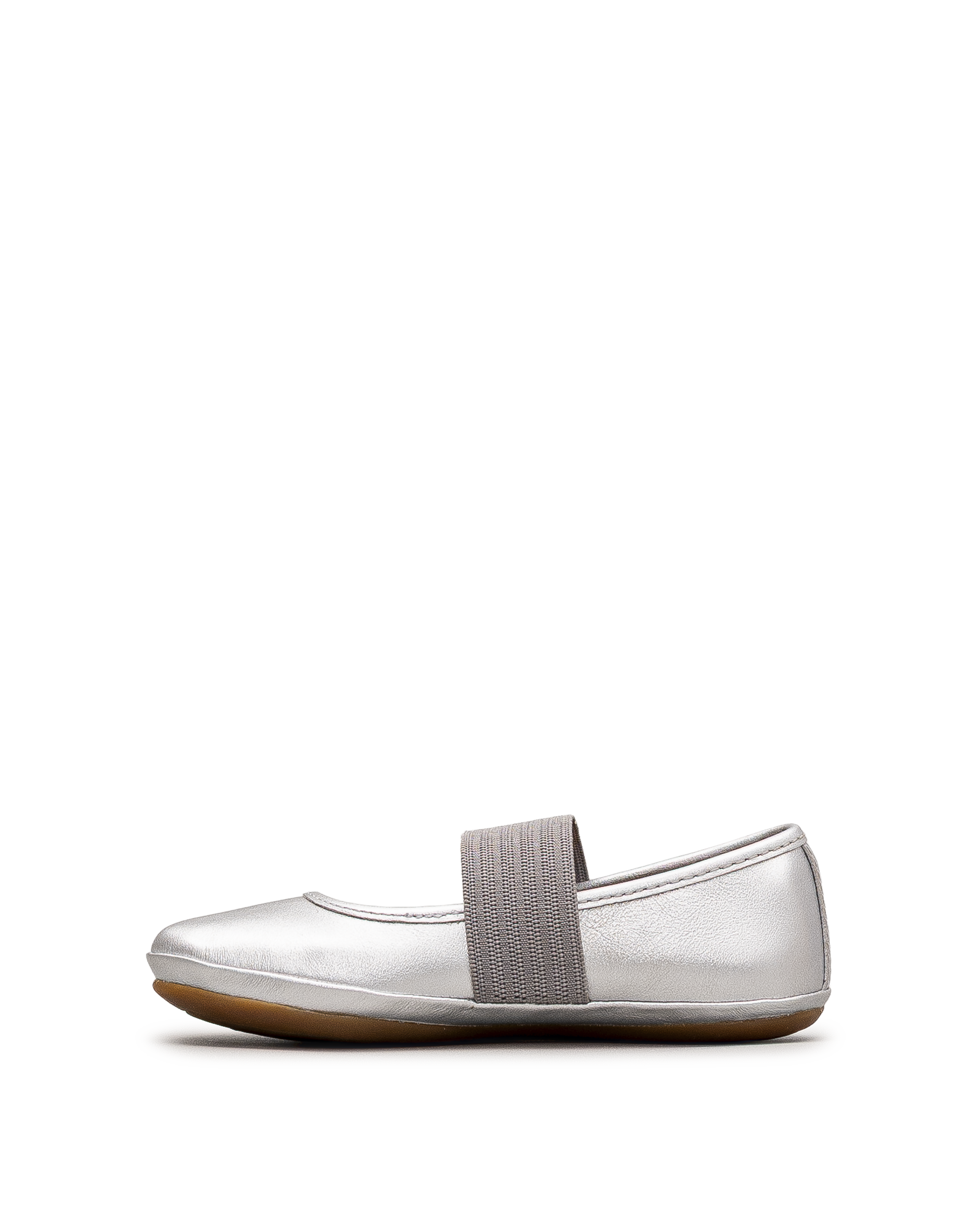 Right kids ballerinas - Argent - #65G-04