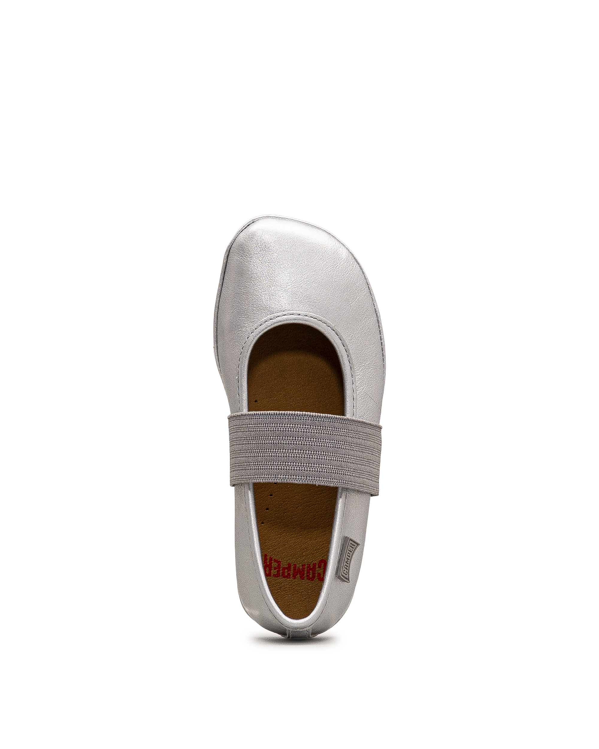 Right kids ballerinas - Argent - #65G-04
