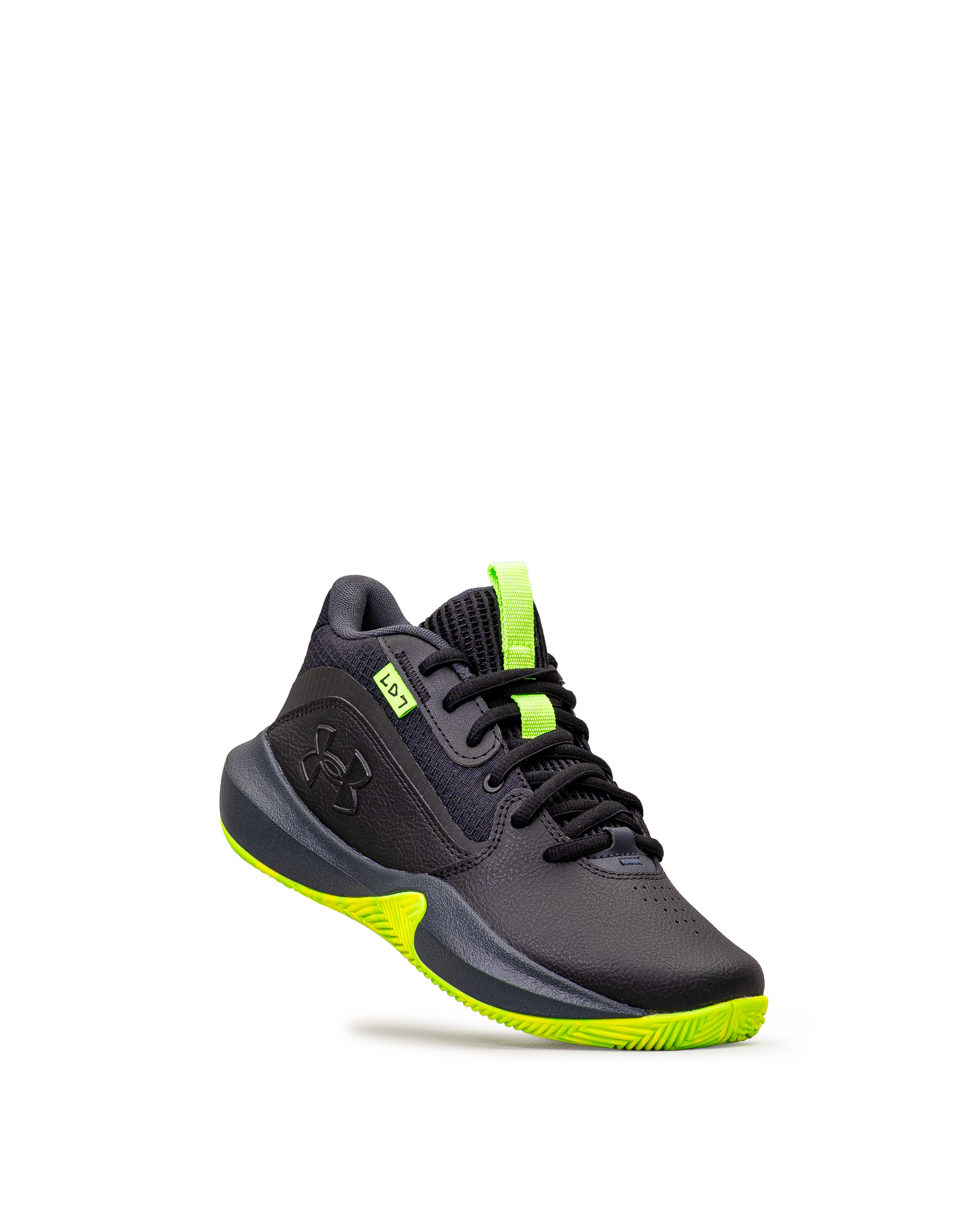 Lockdown 7 jr - Noir&lime - #73E-190