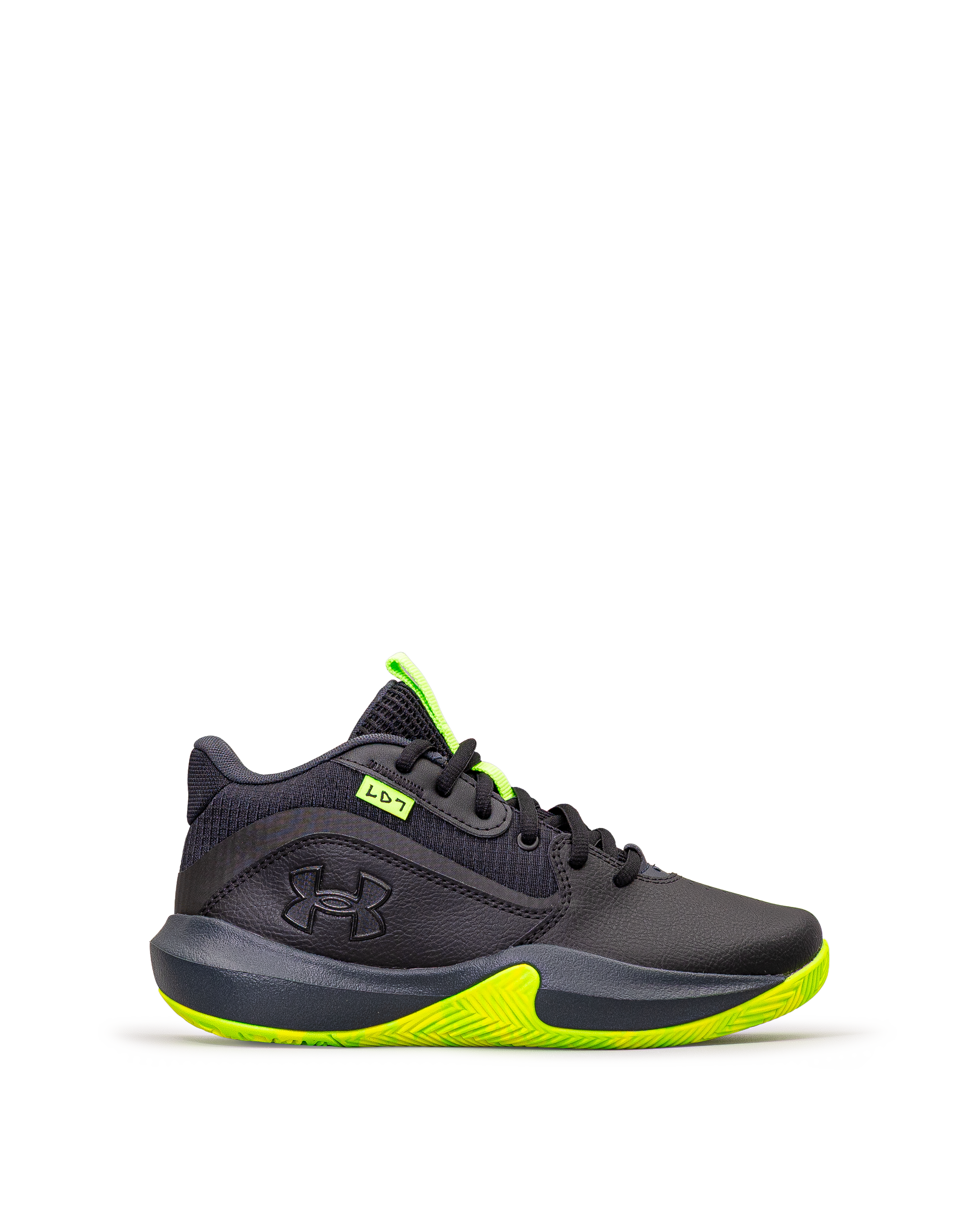 Lockdown 7 jr - Noir&lime - #73E-190