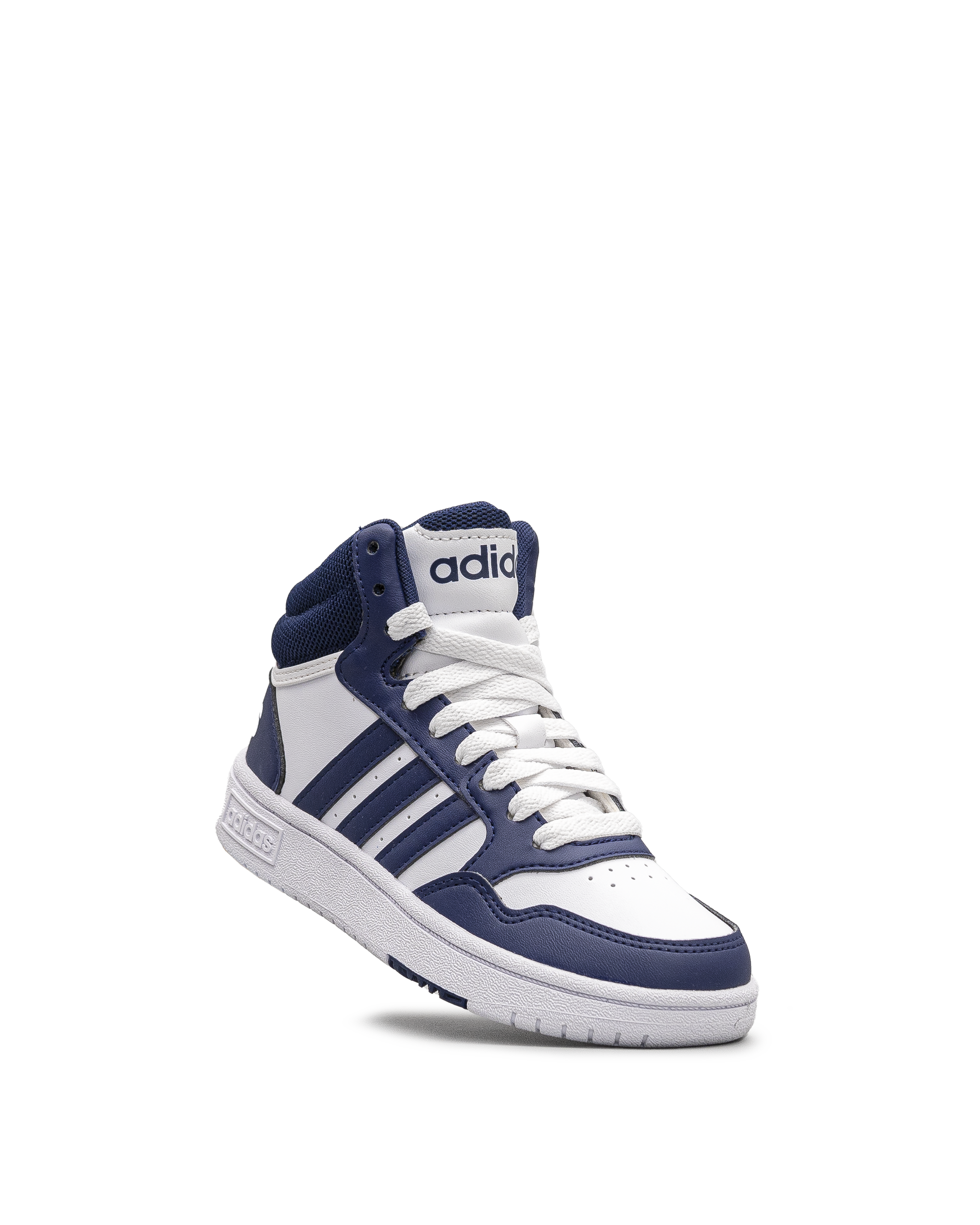 Hoops 3.0 mid dark  - Blanc&bleu - #75Y-2977