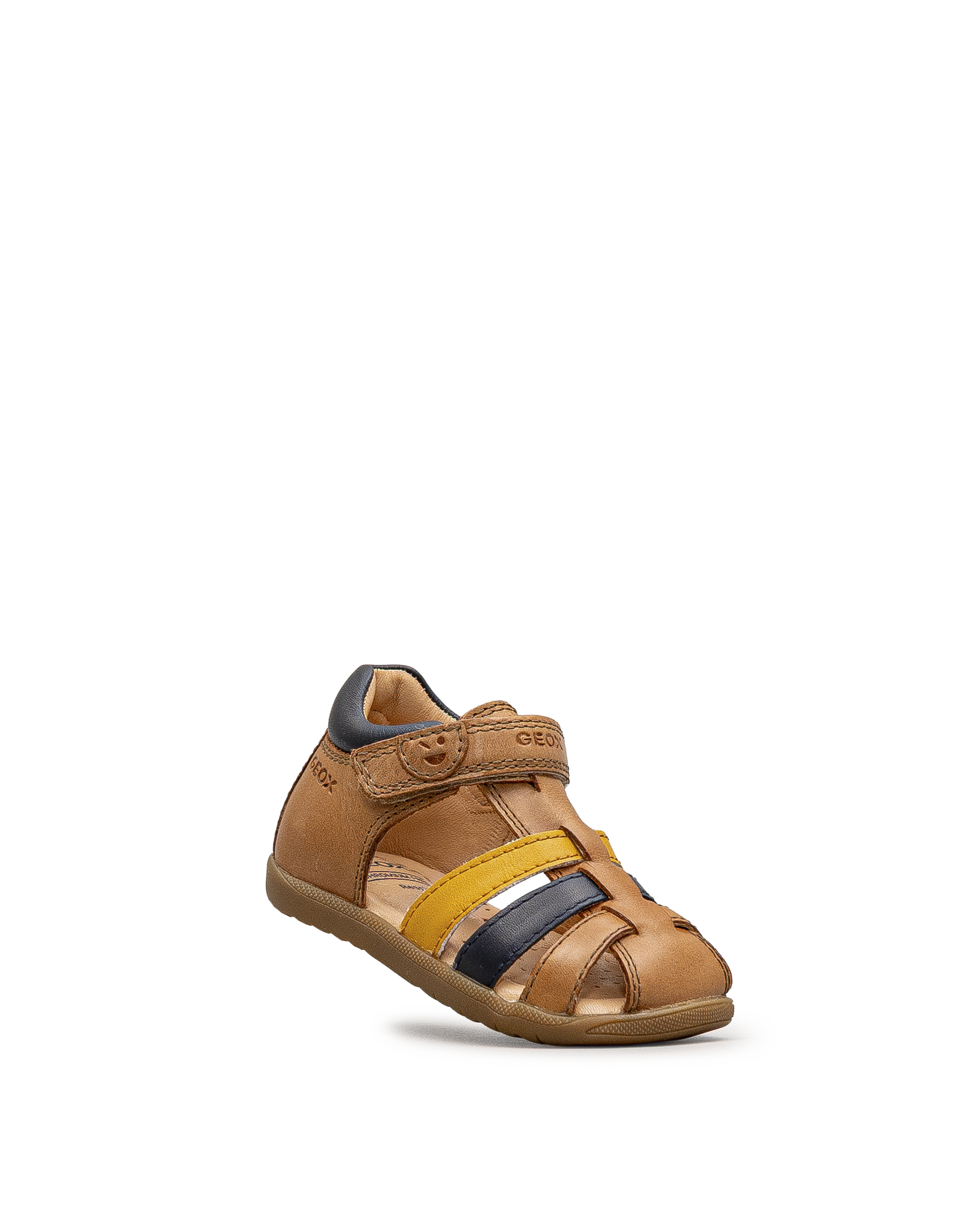 B sandal macchia boy td - Bleu/beige - #78A-02