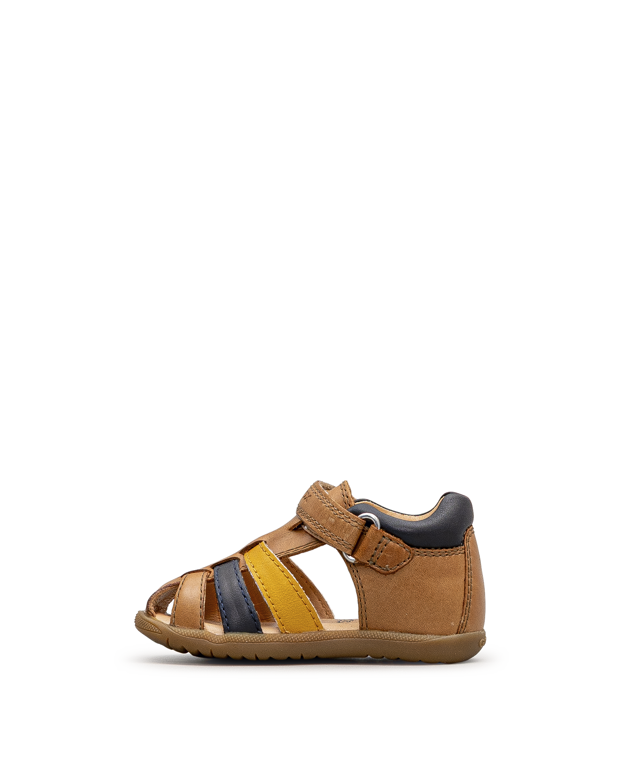 B sandal macchia boy td - Bleu/beige - #78A-02