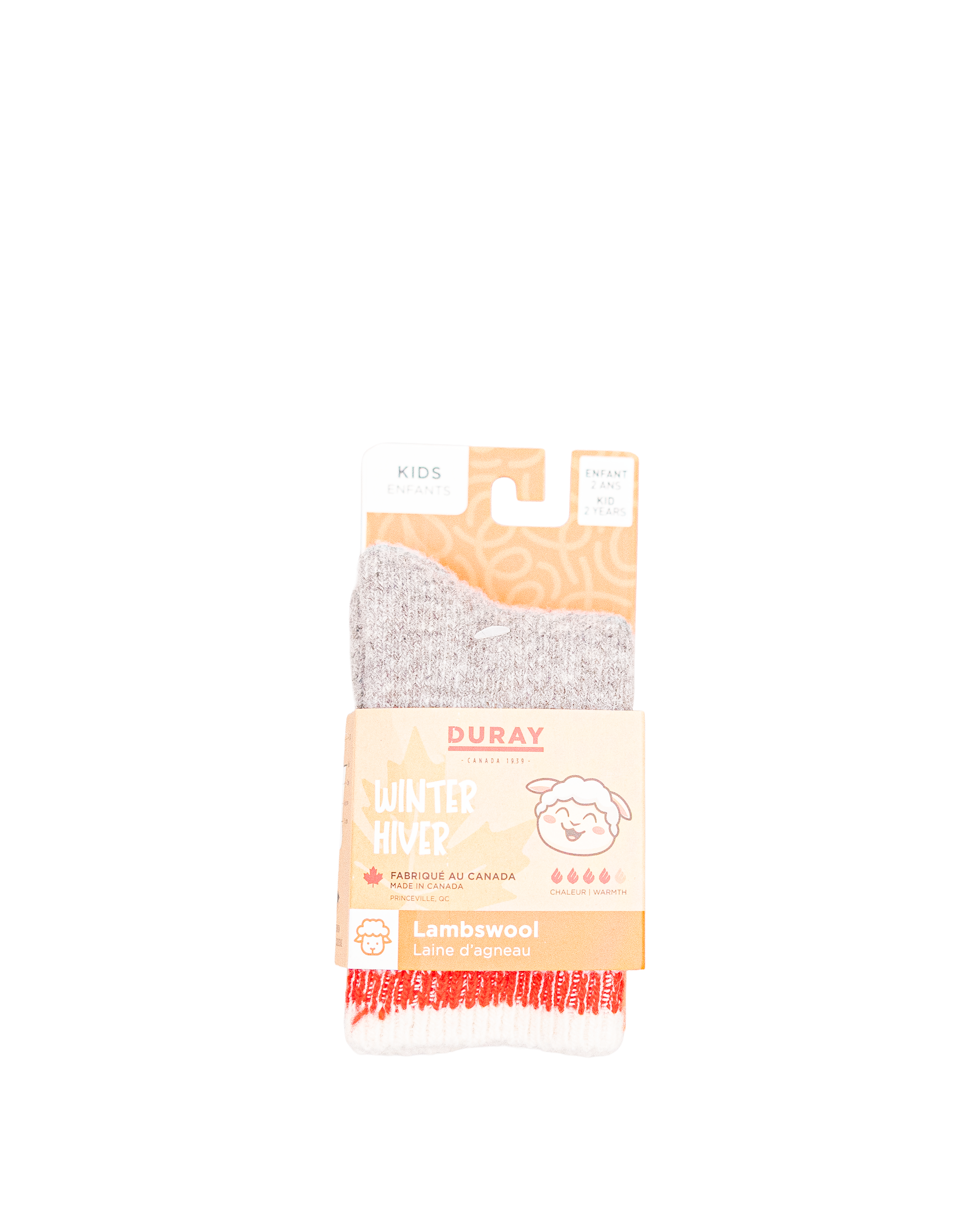 Bas de laine boréal  - Gris - #97B-09