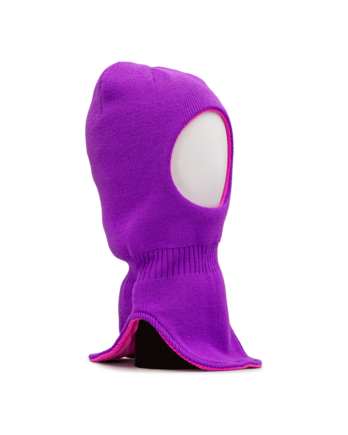 Reversible balaclava  - Mauve/rose - #97C-08