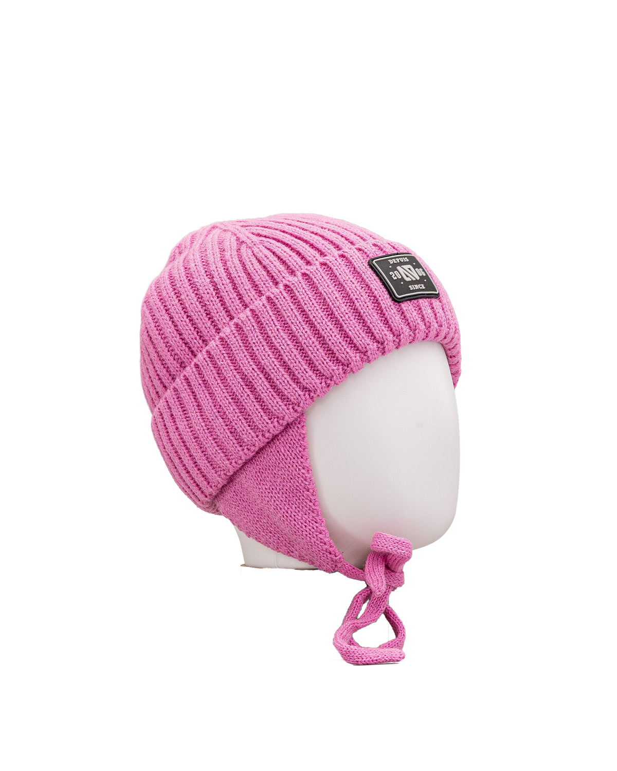 Tuque en tricot 2 14y - Rose - #97D-149