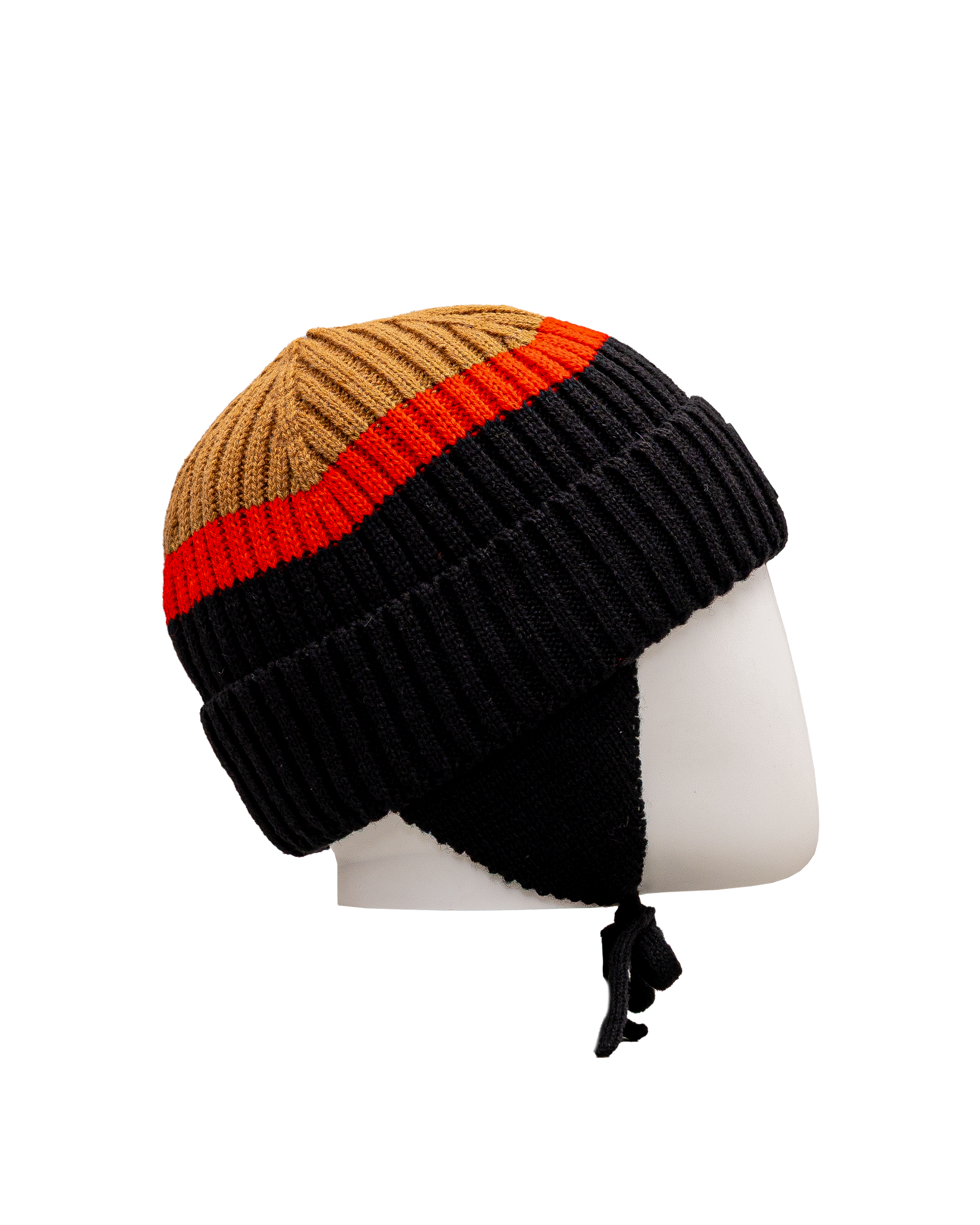 Tuque en tricot 2 14y - Noir multi - #97D-149
