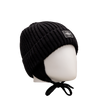 Tuque en tricot 2 14y - Noir - #97D-149