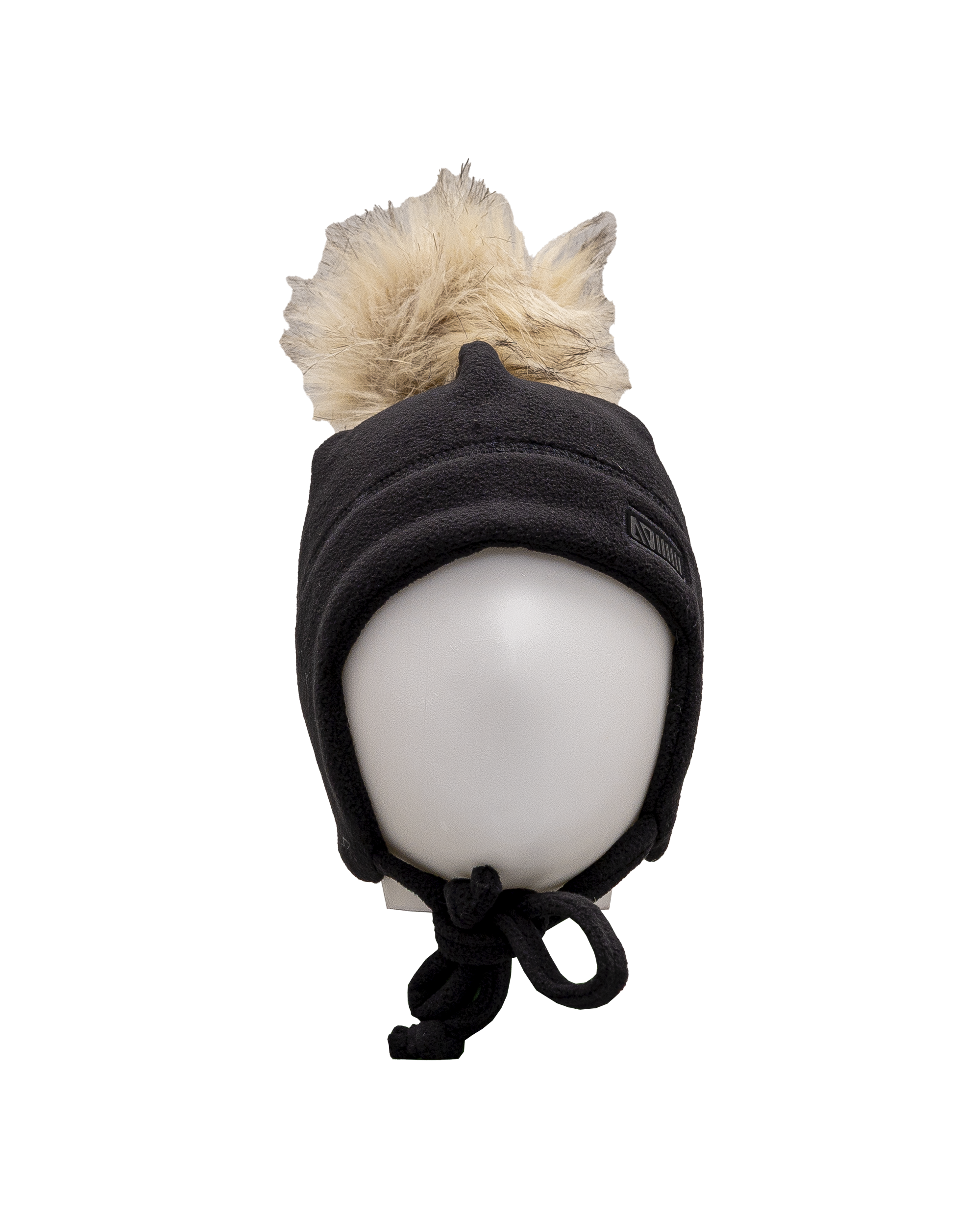 Tuque pompom micropolaire - Noir - #97D-195