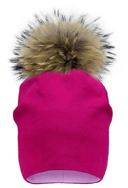 pompon noir - Fushia - #97P-132