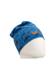 Jersey hat printed  - Bleu - #97P-164