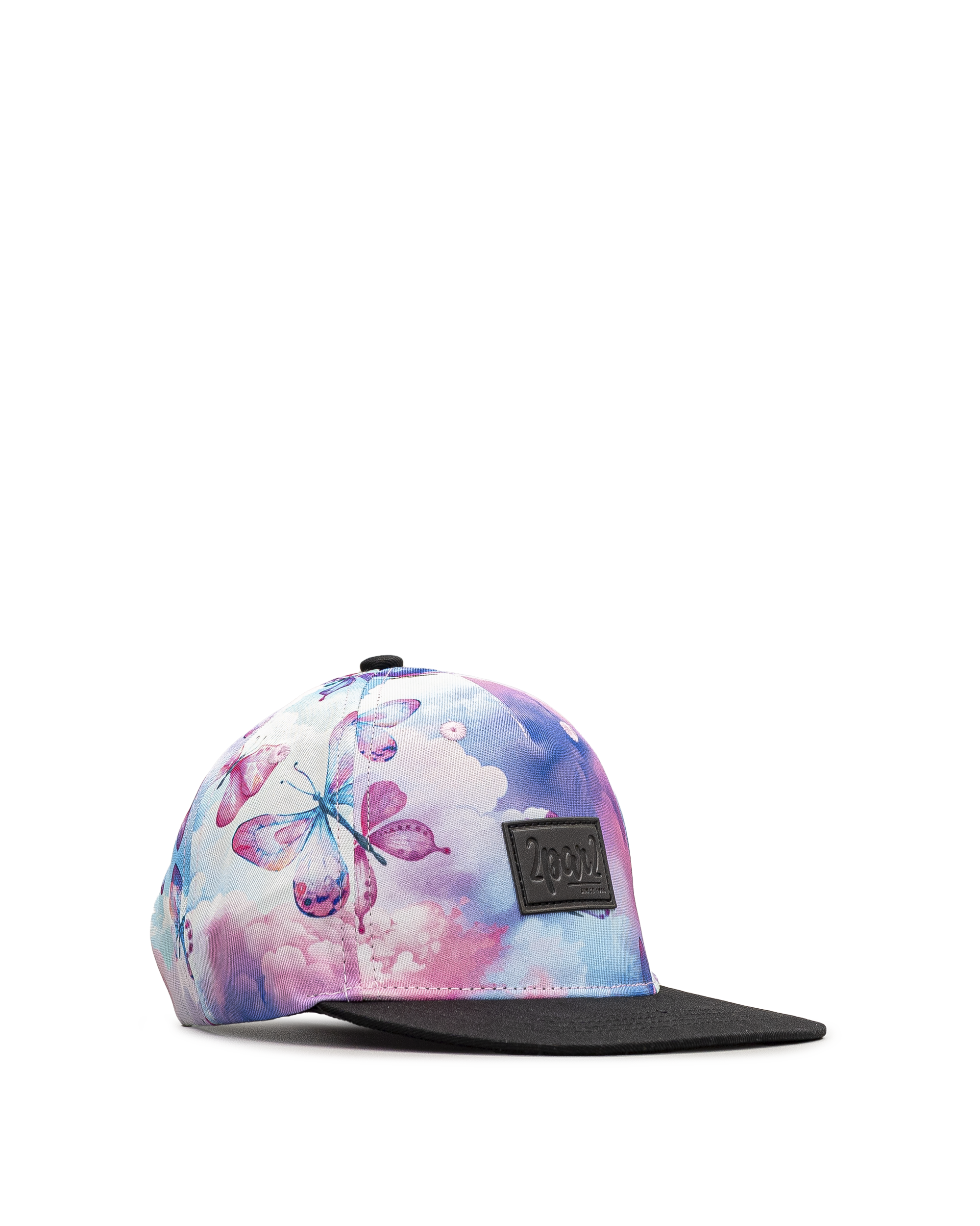 Cap printed  - Bleu/rose - #97Q-08