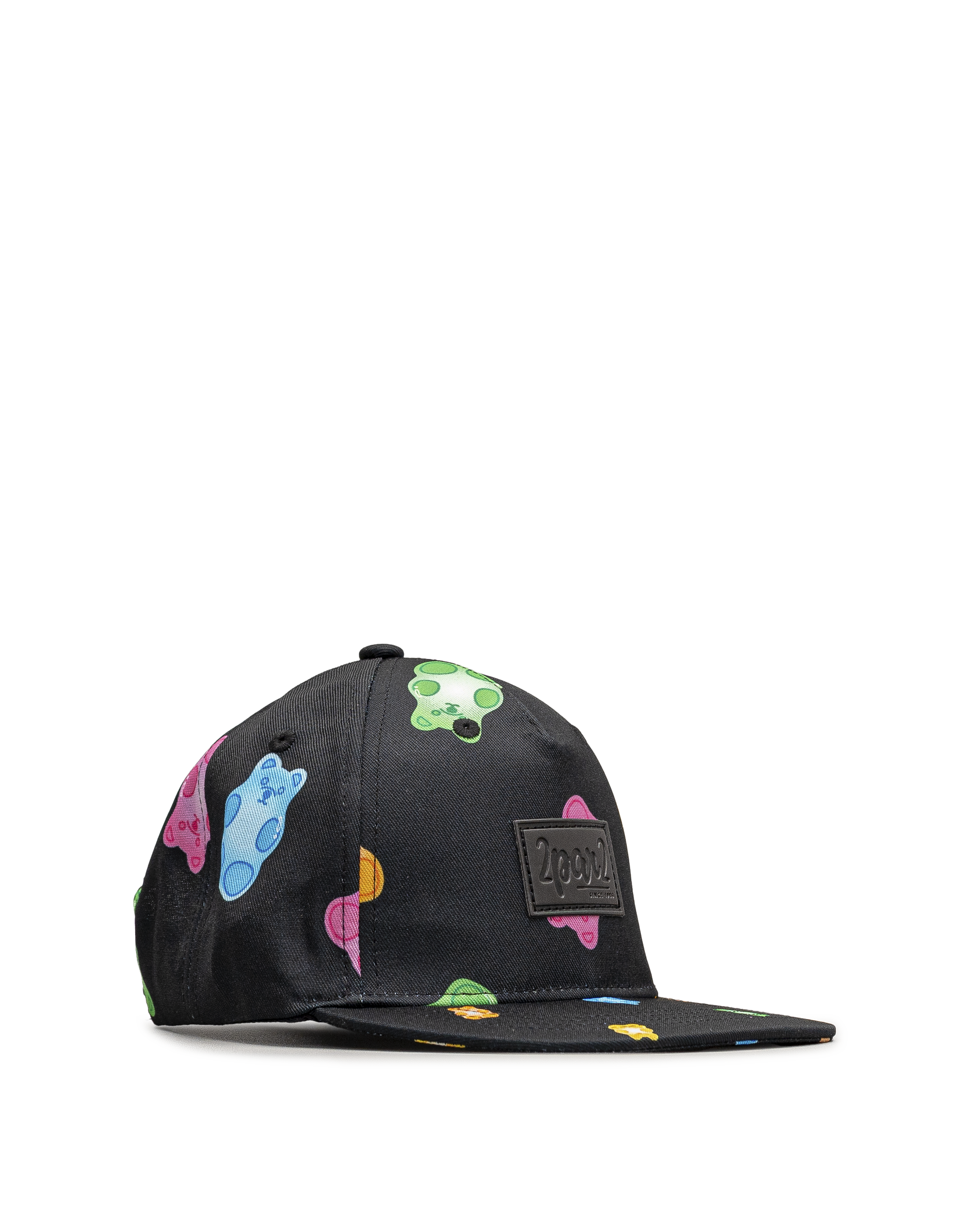 Cap printed  - Noir - #97Q-08