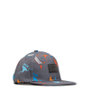 Cap printed  - Gris - #97Q-32