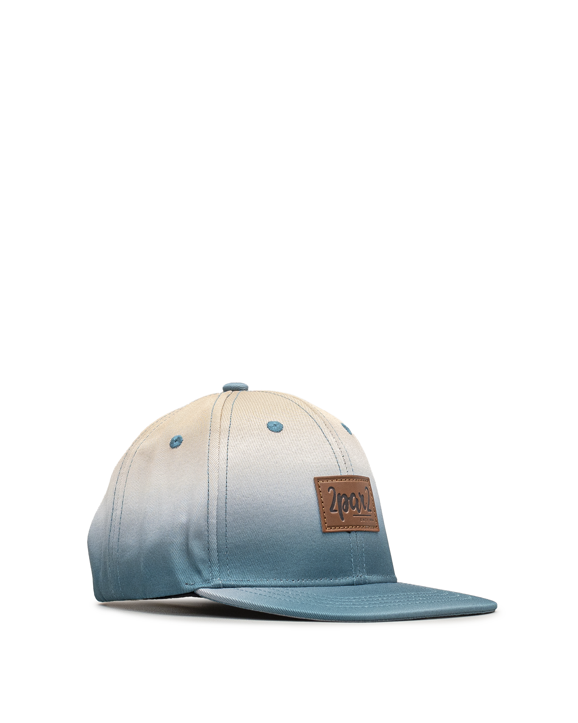 Cap printed  - Bleu/beige - #97Q-32