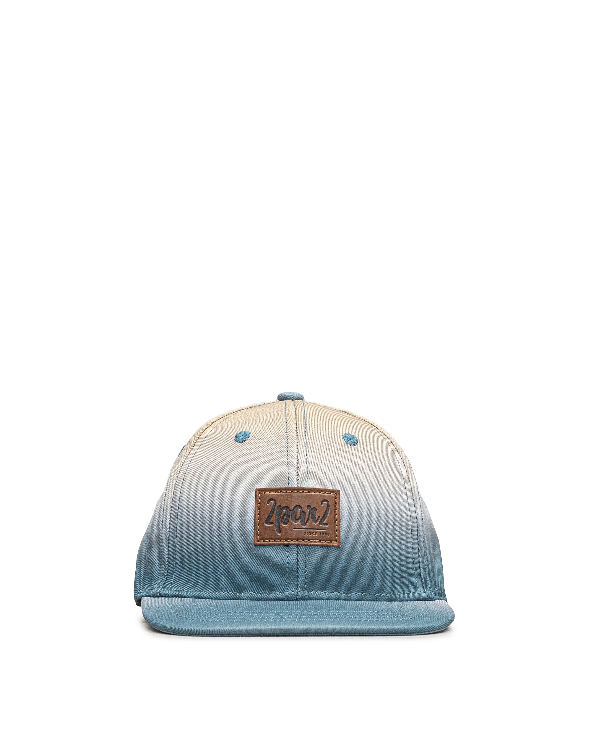 Cap printed  - Bleu/beige - #97Q-32