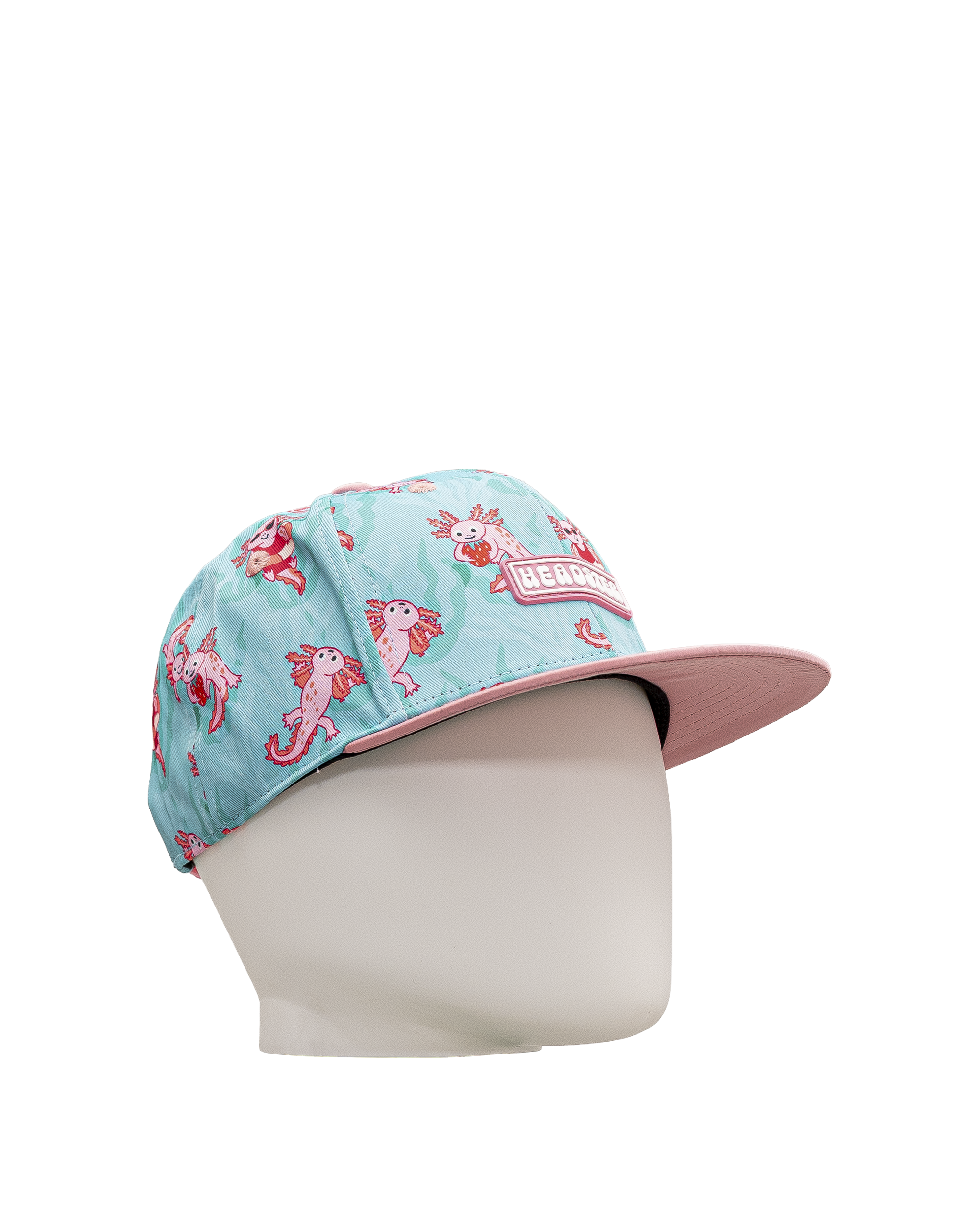 Snapback cap  - Bleu/rose - #97Q-33